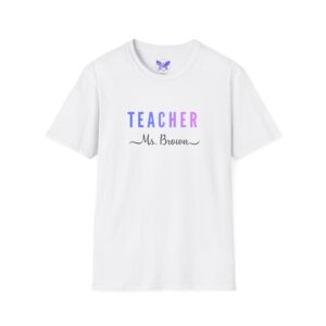 Custom Teacher Shirt, Teacher Mrs Shirt, Teacher Appreciation Shirt, Cute Teacher Shirt, Personalized teacher, Elementary Teacher gift