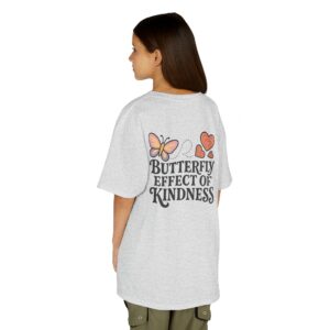 Kids Butterfly Effect of Kindness T-Shirt National Pink Shirt Day