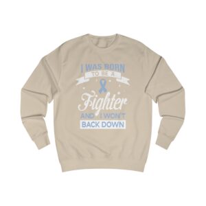 Periwinkle Ribbon Awareness Sweatshirt Eating Disorders, Acid Reflux, IBS Support Motivational Sweater Fundraiser Merch, Surviour GIft