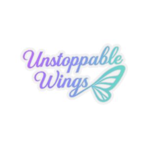 Butterfly Dreams Sticker, Unique Unstoppable Wings Decal, Inspirational Laptop Sticker, Nature Lover Gift, Water Bottle Decor, Scrapbook