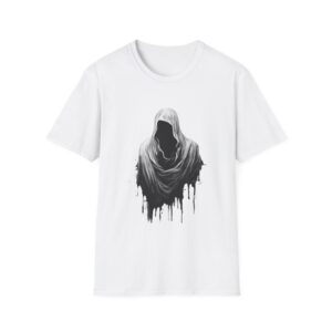 Hooded Void Graphic Tee  Gothic Horror Dripping Cloak T Shirt,  Streetwear, Dark Fantasy Apparel  Spooky Tee  Halloween Shirt  Gift For Goth