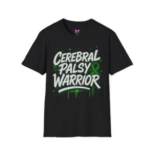 Adult Cerebral Palsy Warrior Tee | Graffiti Awareness Edition