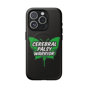 Cerebral Palsy Warrior Butterfly Magnetic Phone Case — Awareness Support