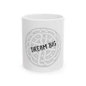 Dream Big Mug  Inspirational Coffee Mug, Motivational Gift Positive Quote Cup Encouragement Gift for Women Men Teachers Coworkers