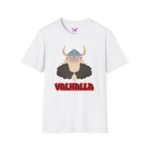 Valhalla Viking Graphic T-Shirt, Gift for Norse Mythology Lovers,Norse Mythology Warrior Spirit Tee | Viking  and Scandinavian Aesthetic