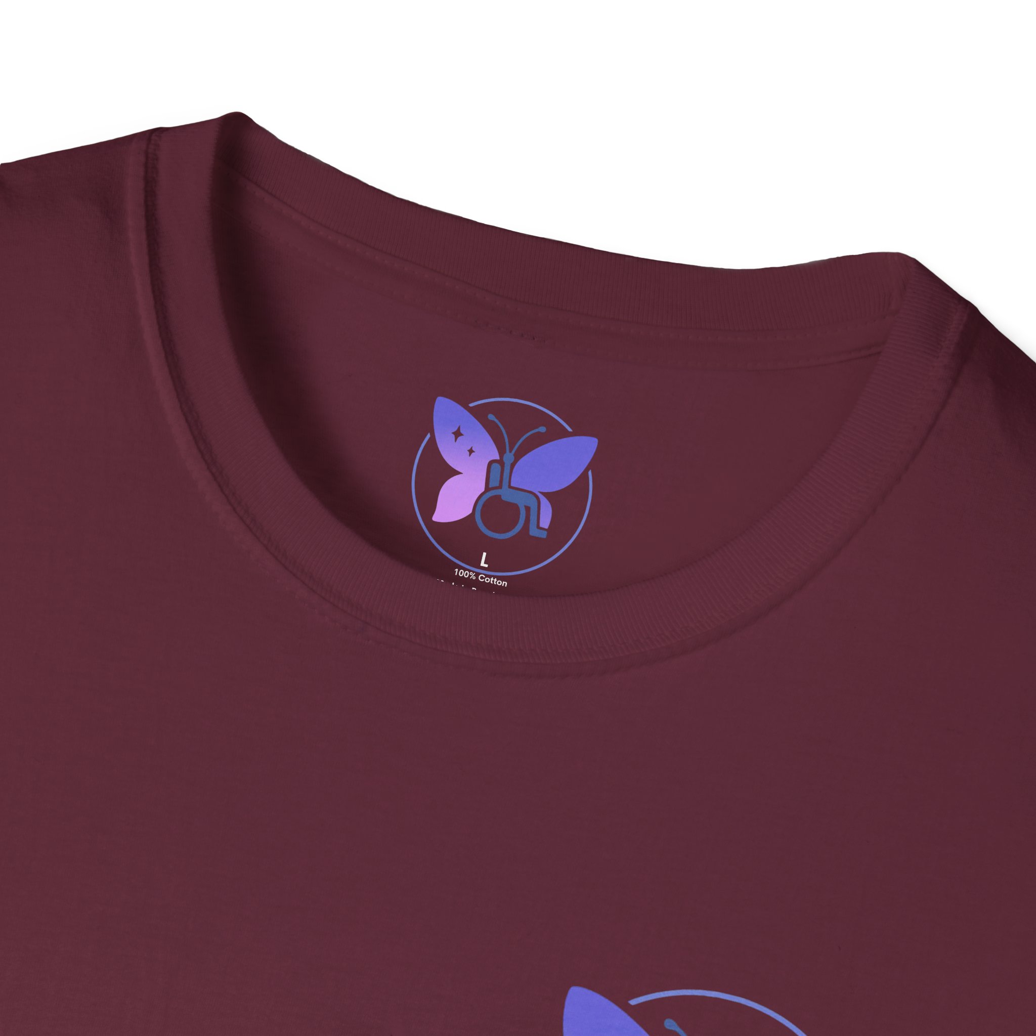 Butterfly Empowerment T-Shirt | Unisex Softstyle Tee | Inspirational Gift for Her, Brave & Strong Tee, Nature Lover Apparel, Butterfly - Image 19