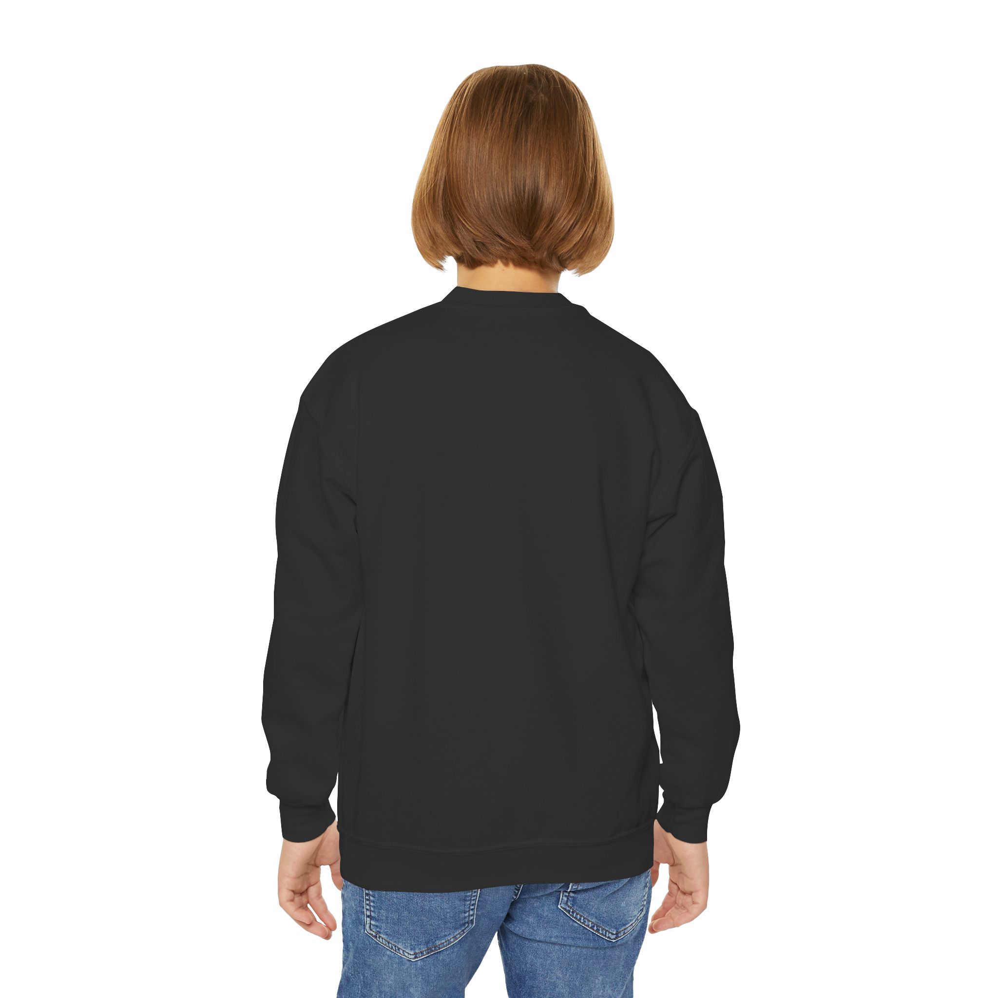 Fighter Survivor Crewneck Pullover with Ribbon Empowerment Gift, Eating Disorders, Acid Reflux , IBS Support Motivational Sweatshirt - Image 4