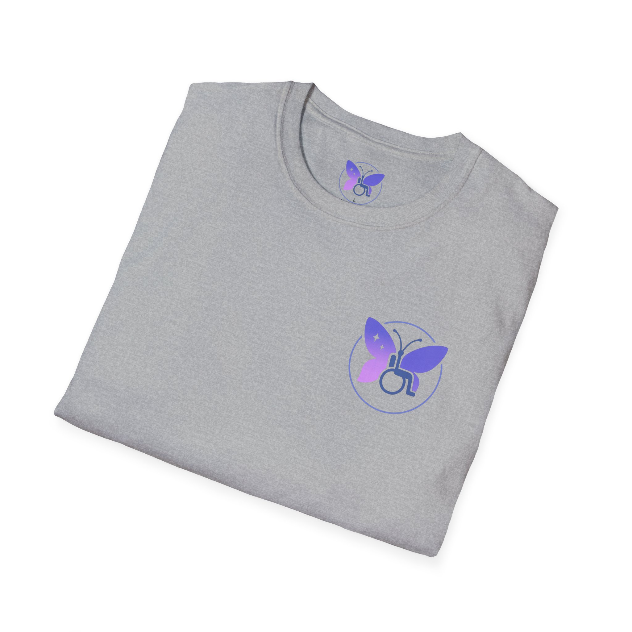 Butterfly Empowerment T-Shirt | Unisex Softstyle Tee | Inspirational Gift for Her, Brave & Strong Tee, Nature Lover Apparel, Butterfly - Image 16