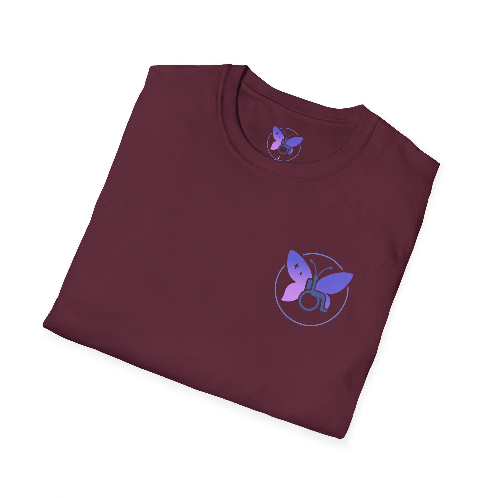 Butterfly Empowerment T-Shirt | Unisex Softstyle Tee | Inspirational Gift for Her, Brave & Strong Tee, Nature Lover Apparel, Butterfly - Image 20