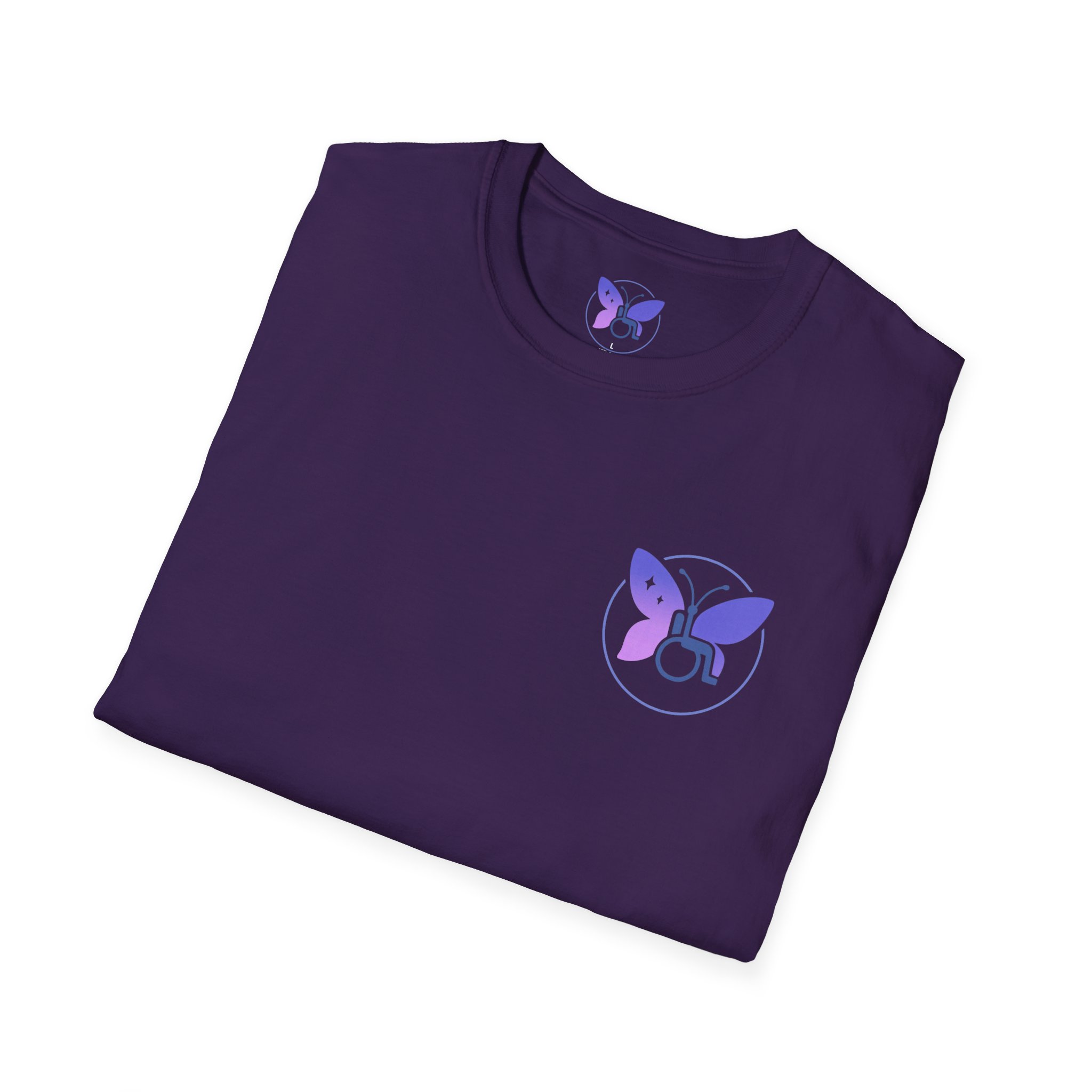 Butterfly Empowerment T-Shirt | Unisex Softstyle Tee | Inspirational Gift for Her, Brave & Strong Tee, Nature Lover Apparel, Butterfly - Image 44