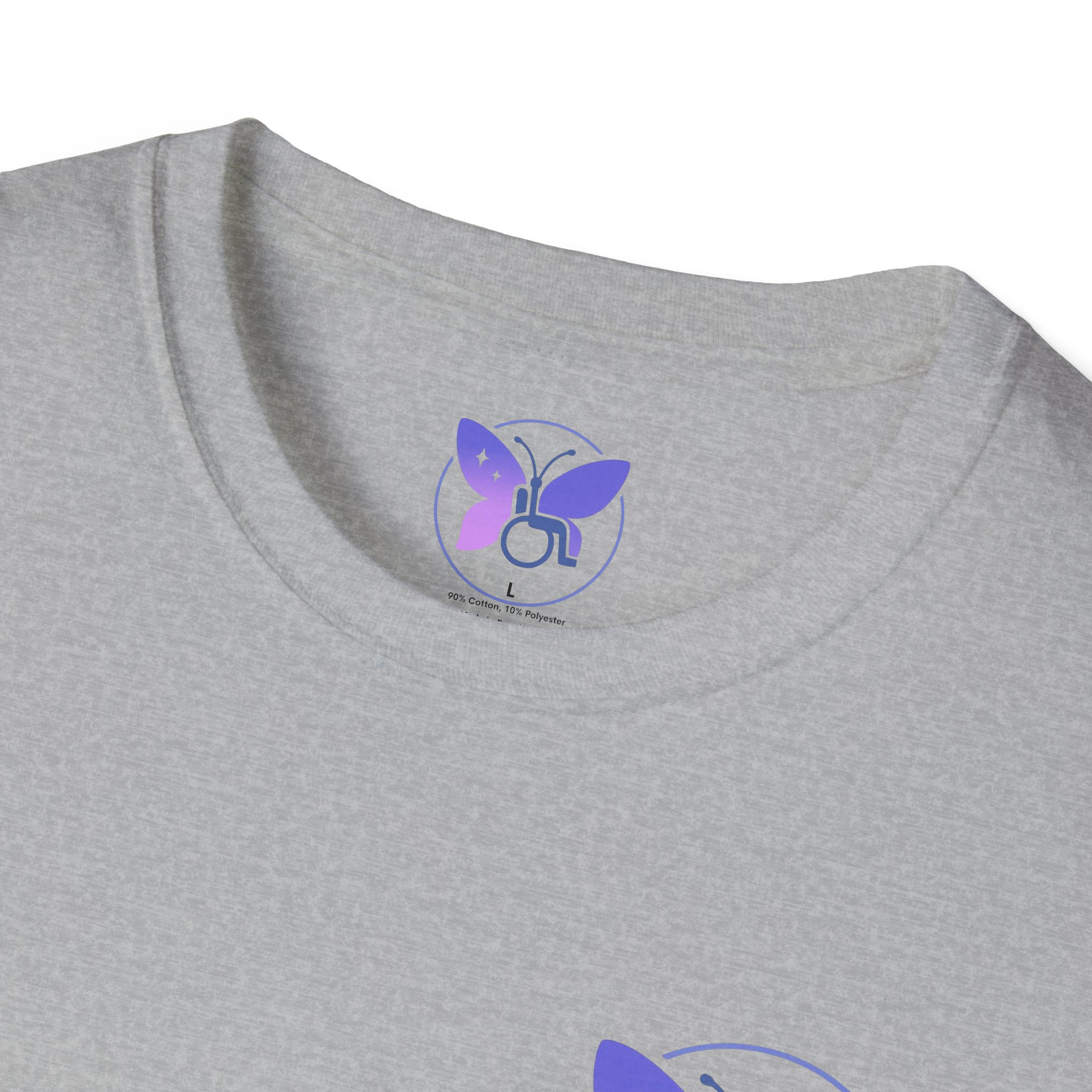 Butterfly Empowerment T-Shirt | Unisex Softstyle Tee | Inspirational Gift for Her, Brave & Strong Tee, Nature Lover Apparel, Butterfly - Image 15