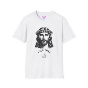 I Saw That Jesus Christian Tee for Faith, Humor, Vintage Jesus Graphic Tee, Inspirational T-Shirt, Christian Apparel, Gift for Believers