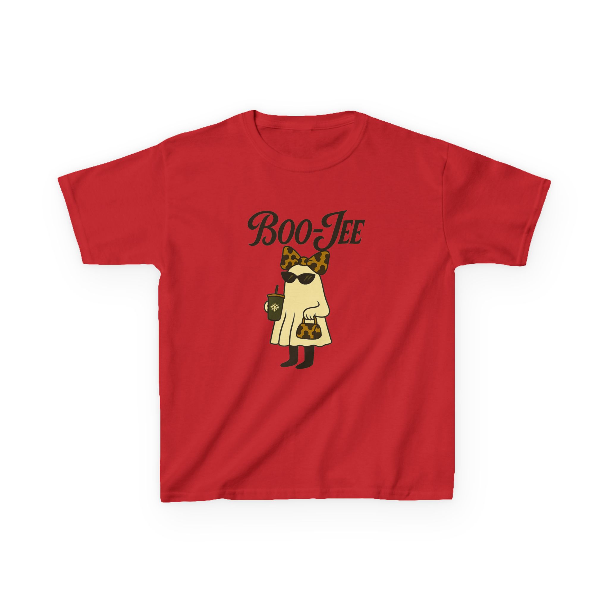 Halloween shirt, Boo Jee Leopard Print Ghost Tshirt, Halloween Coffee Ghost Shirt, Boujee Ghost Hoodie,Spooky Season Tee,Coquette Ghost - Image 13
