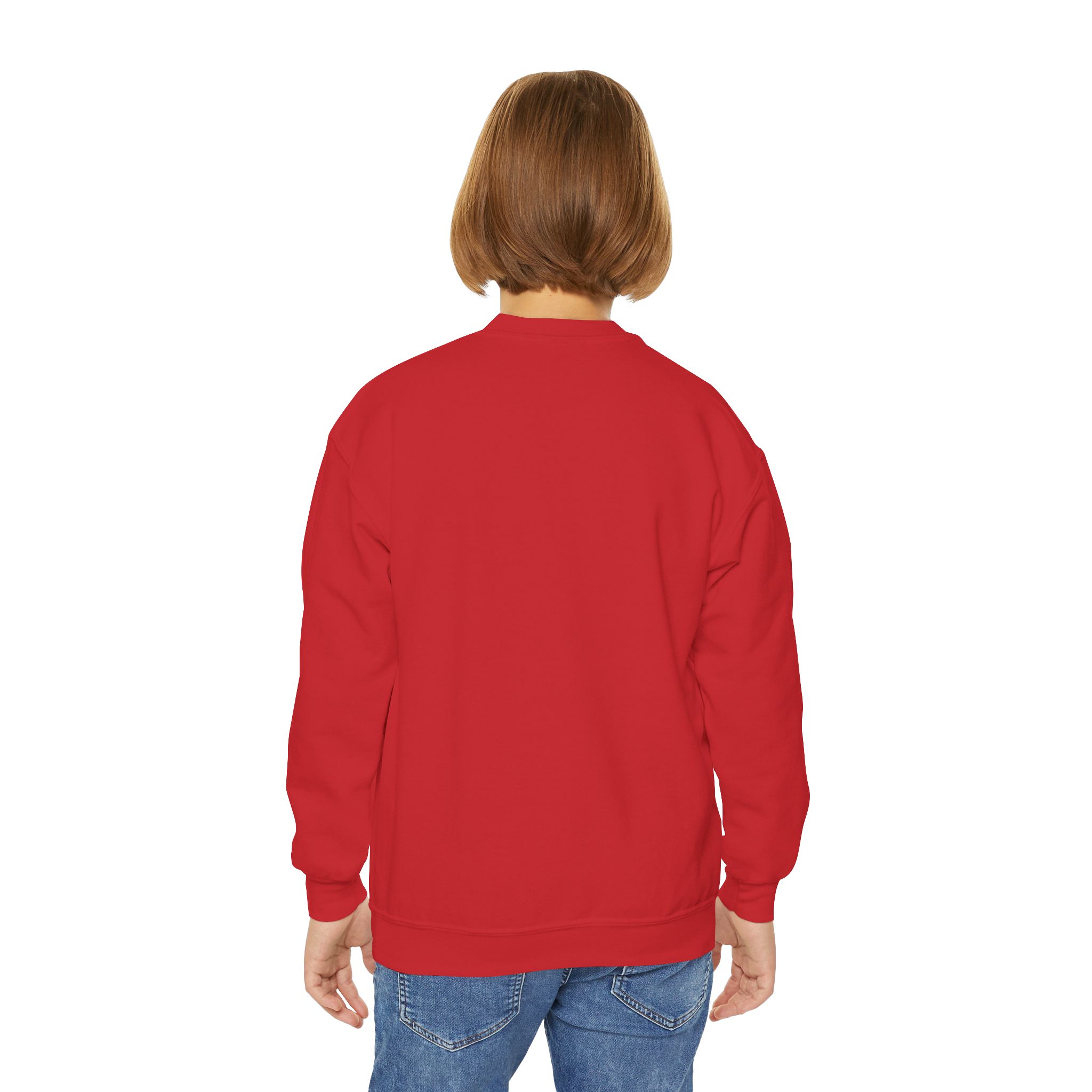 I Was Born to Be a Fighter Survivor Crewneck Pullover with blue Ribbon Empowerment Gift Acid Reflux and IBS Support Motivational Sweatshirt - Image 12