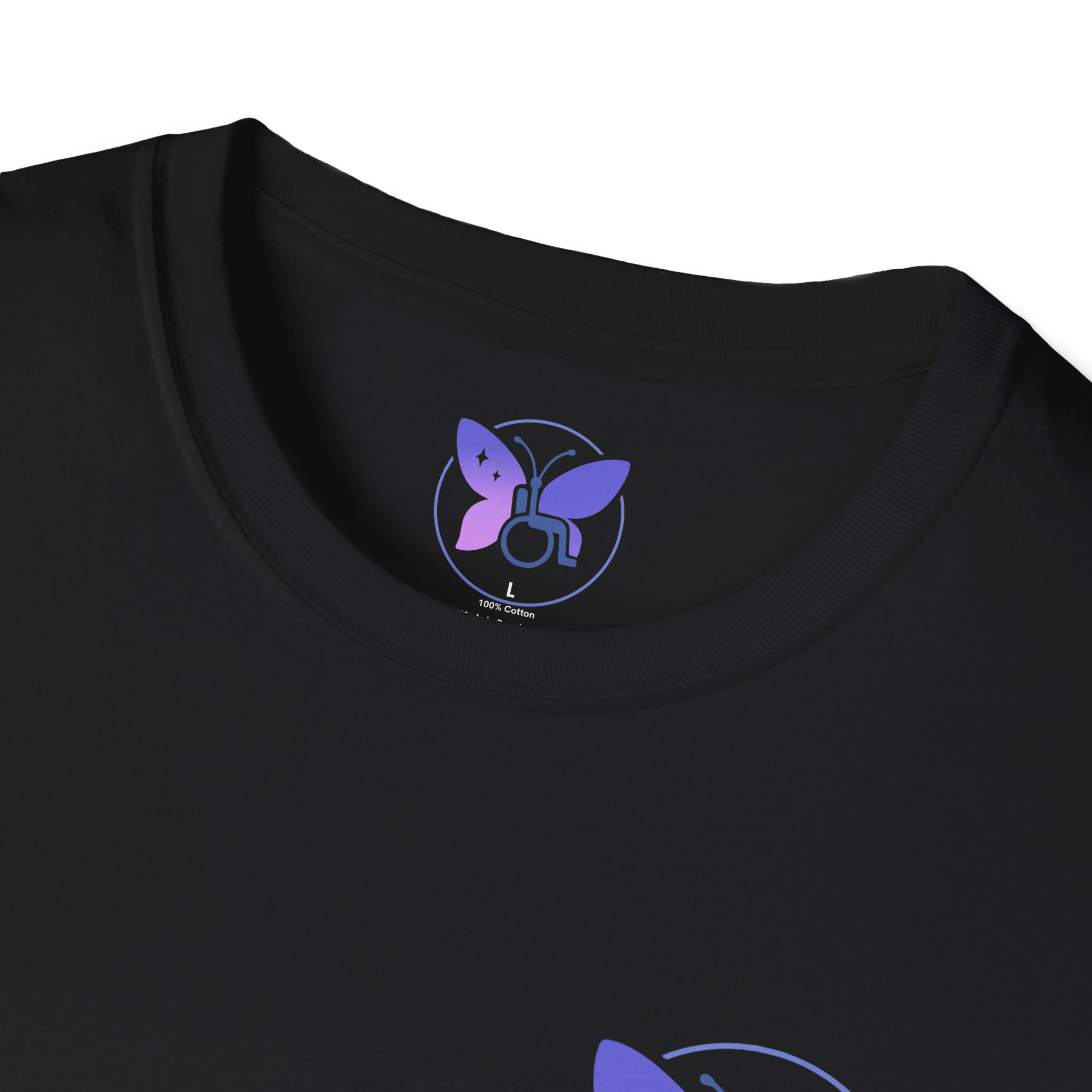 Butterfly Empowerment T-Shirt | Unisex Softstyle Tee | Inspirational Gift for Her, Brave & Strong Tee, Nature Lover Apparel, Butterfly - Image 11