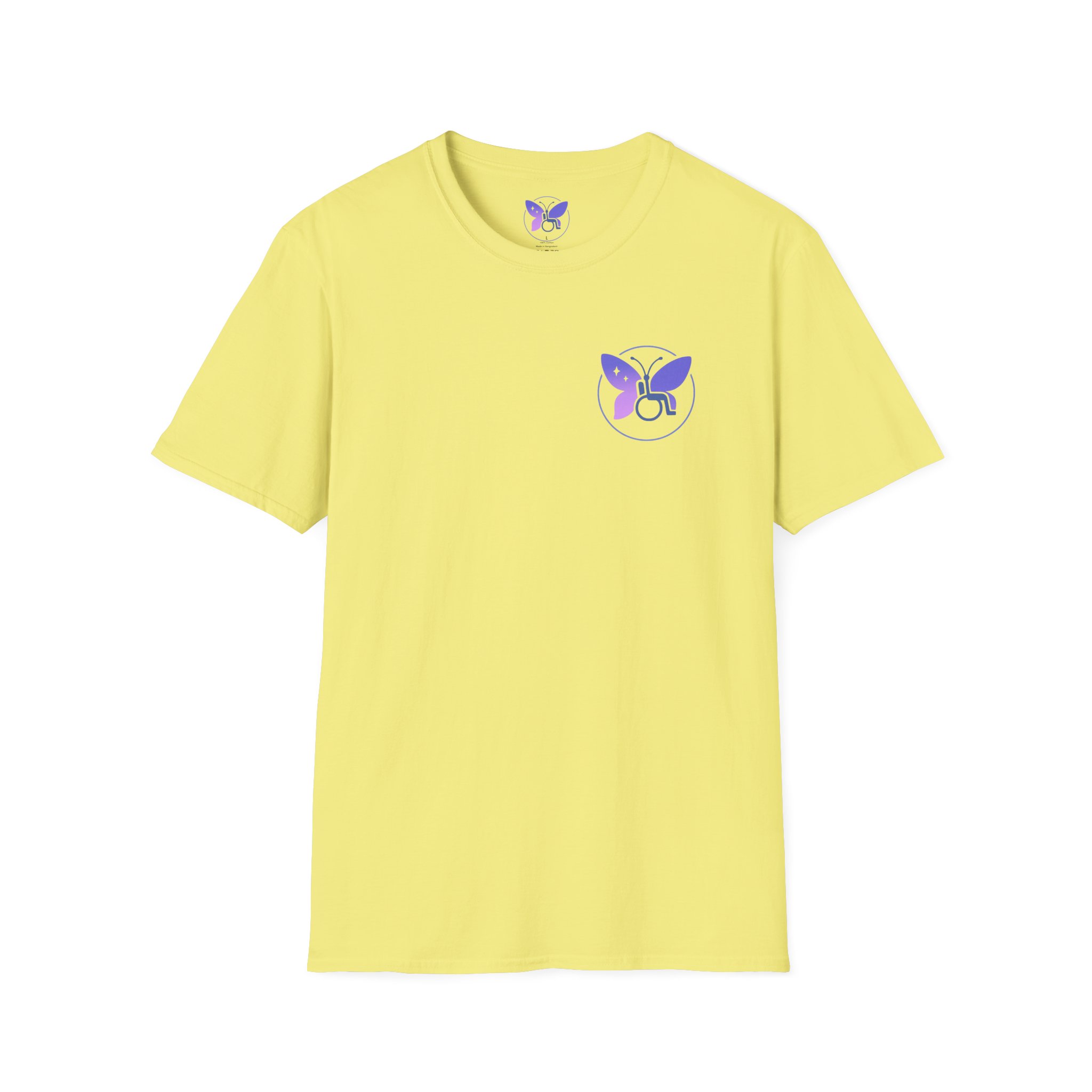 Butterfly Empowerment T-Shirt | Unisex Softstyle Tee | Inspirational Gift for Her, Brave & Strong Tee, Nature Lover Apparel, Butterfly - Image 21