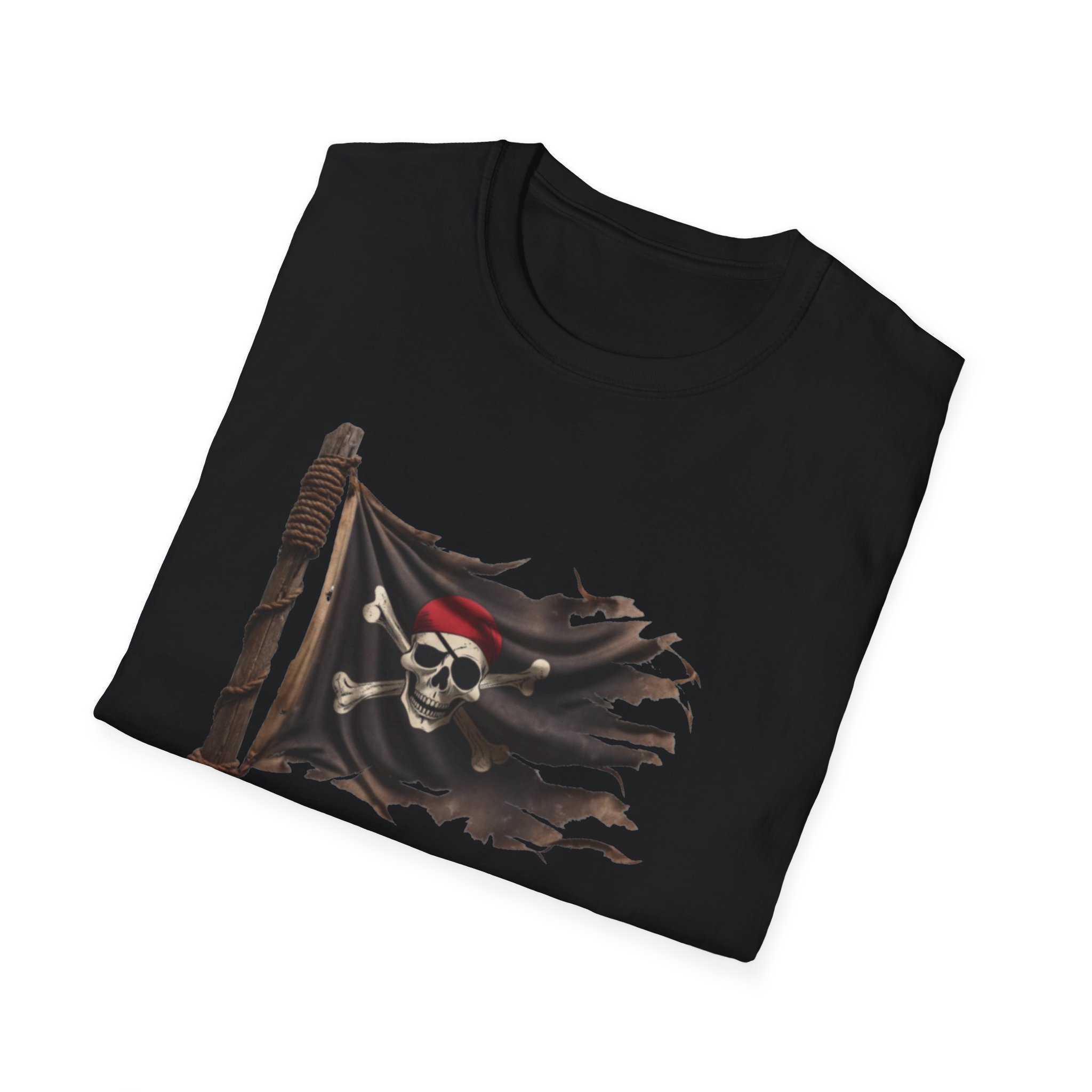Ship Happens Pirate Flag T-Shirt -Funny Tee for Sailors and Rebels, Pirate Tee, Fun Gift , Humor Tee, Casual Wear, Adventure Apparel - Image 8