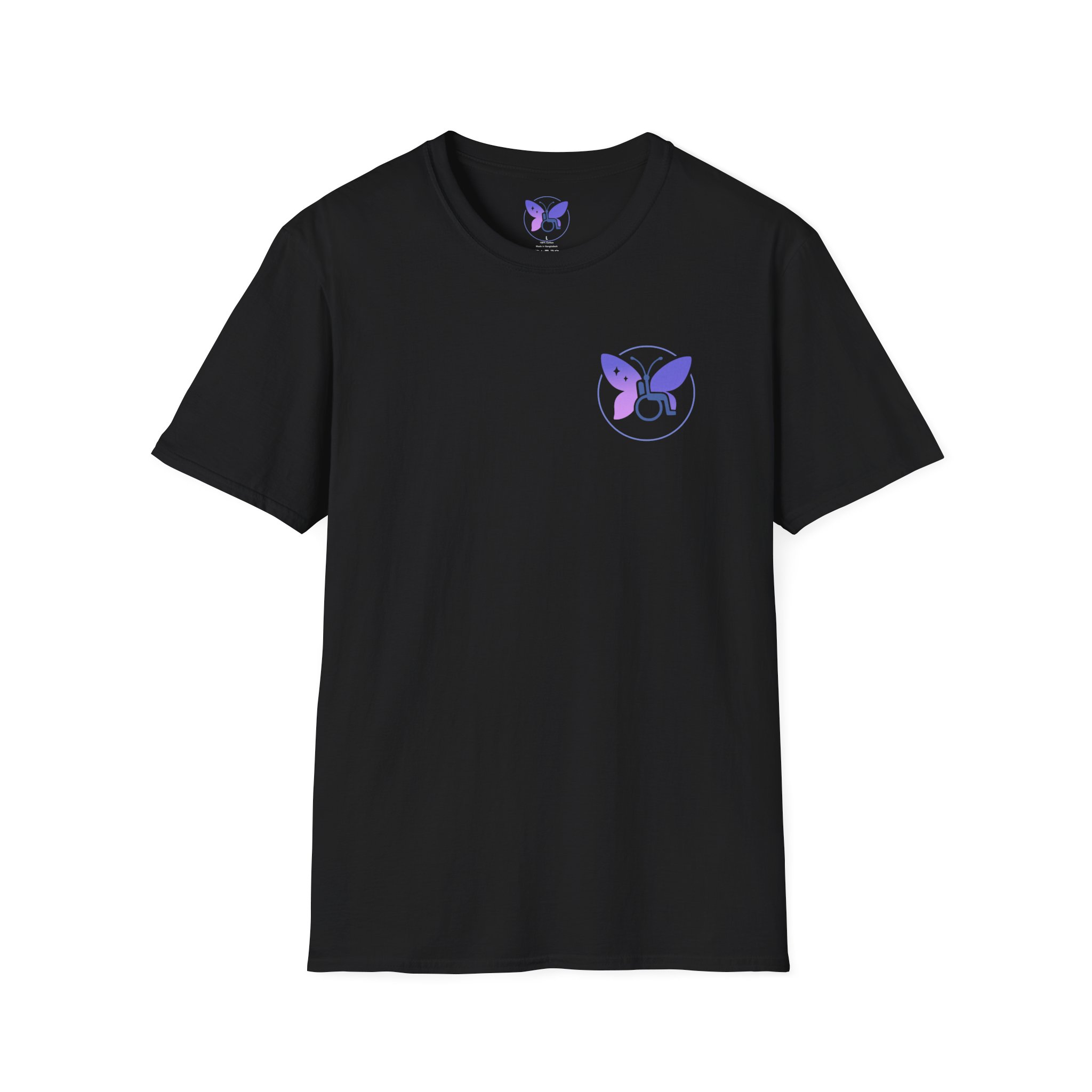 Butterfly Empowerment T-Shirt | Unisex Softstyle Tee | Inspirational Gift for Her, Brave & Strong Tee, Nature Lover Apparel, Butterfly - Image 9