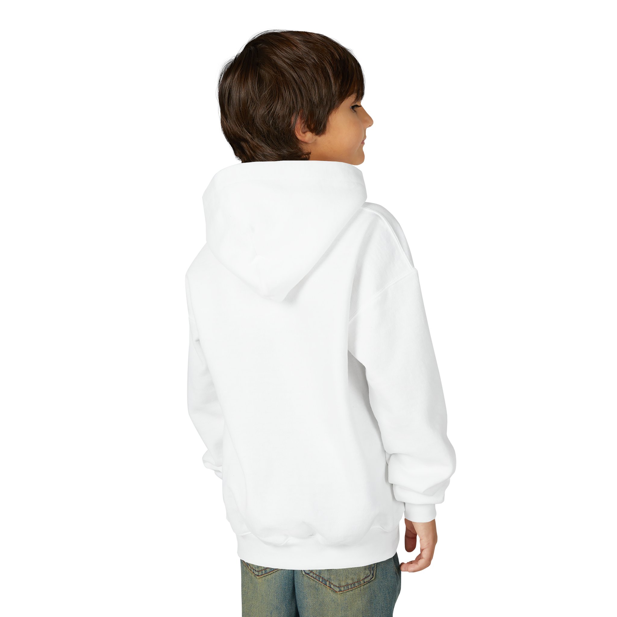 Youth Boojee Wheelchair Hoodie Bougie Ghost Design, Leopard Print Inspired Ghost Design, Sweatshirt - Image 4