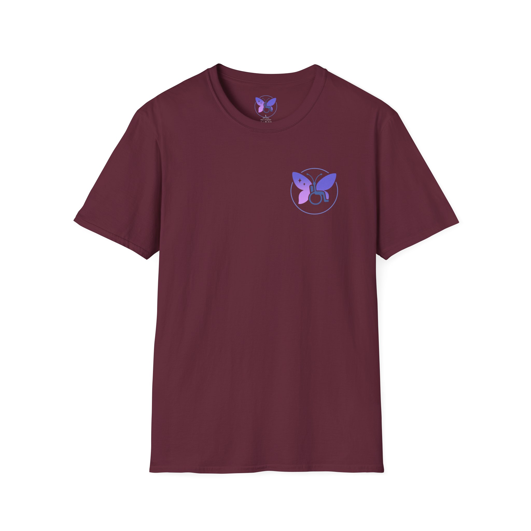 Butterfly Empowerment T-Shirt | Unisex Softstyle Tee | Inspirational Gift for Her, Brave & Strong Tee, Nature Lover Apparel, Butterfly - Image 17