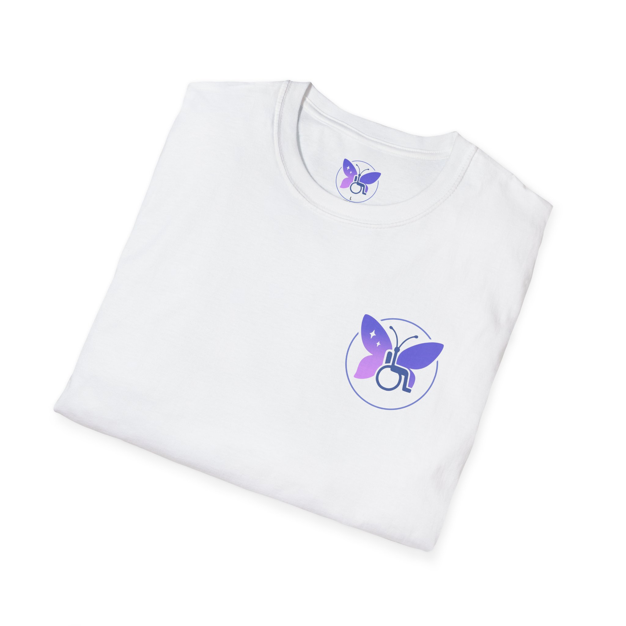 Butterfly Empowerment T-Shirt | Unisex Softstyle Tee | Inspirational Gift for Her, Brave & Strong Tee, Nature Lover Apparel, Butterfly - Image 8