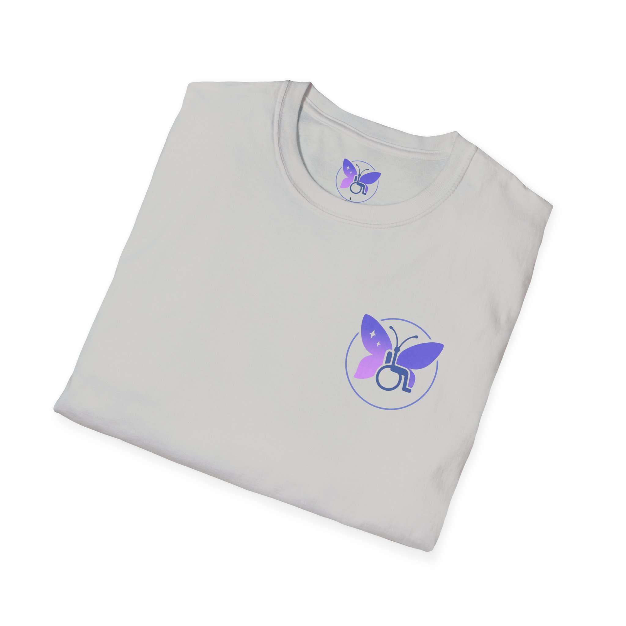 Butterfly Empowerment T-Shirt | Unisex Softstyle Tee | Inspirational Gift for Her, Brave & Strong Tee, Nature Lover Apparel, Butterfly - Image 4