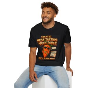 Adult Spicy Carrot Funny Graphic “I’m the Best‑Tasting Vegetable You’ll Never Taste”