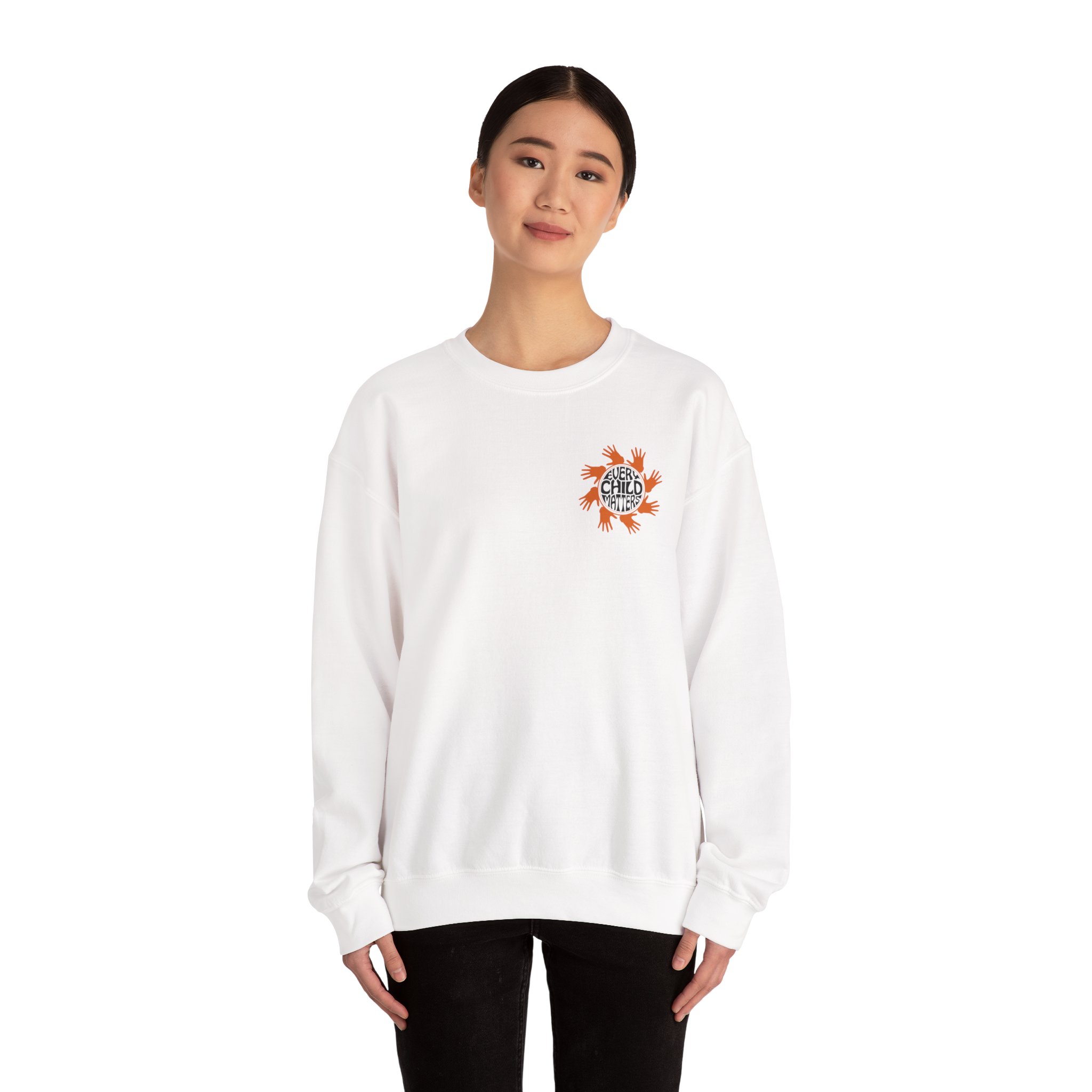 Every Child Matters Crewneck Sweatshirt Adult, Cozy Unisex Pullover, School Spirit Gear, Charity Awareness Apparel, Gift for Parents - Image 8
