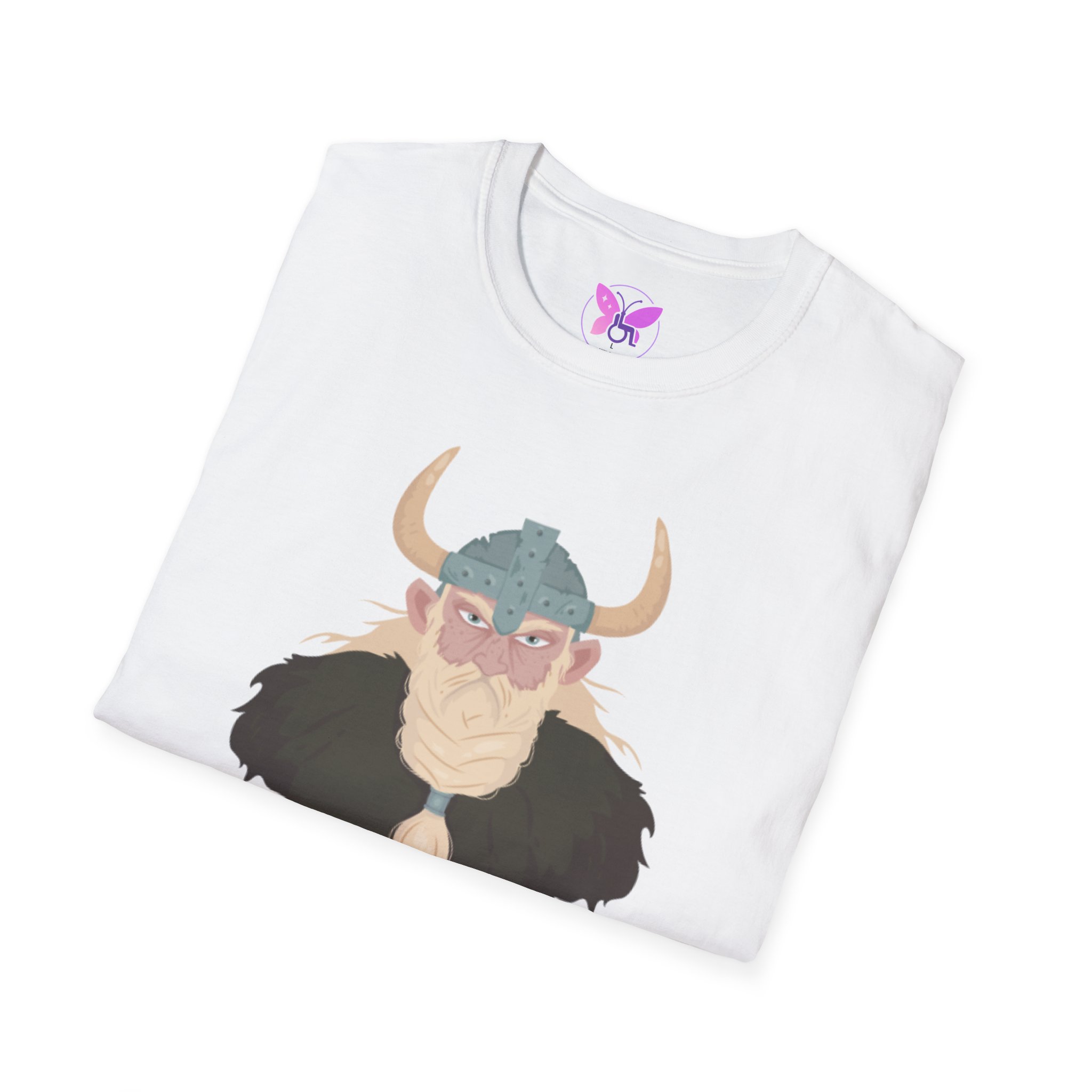 Valhalla Viking Graphic T-Shirt, Gift for Norse Mythology Lovers,Norse Mythology Warrior Spirit Tee | Viking and Scandinavian Aesthetic - Image 4