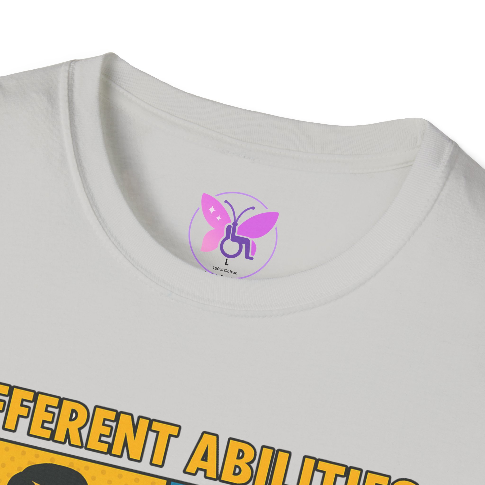 Different Abilities Same Attitude T-Shirt Disability Empowerment Tee Inclusive Unisex Shirt - Image 11