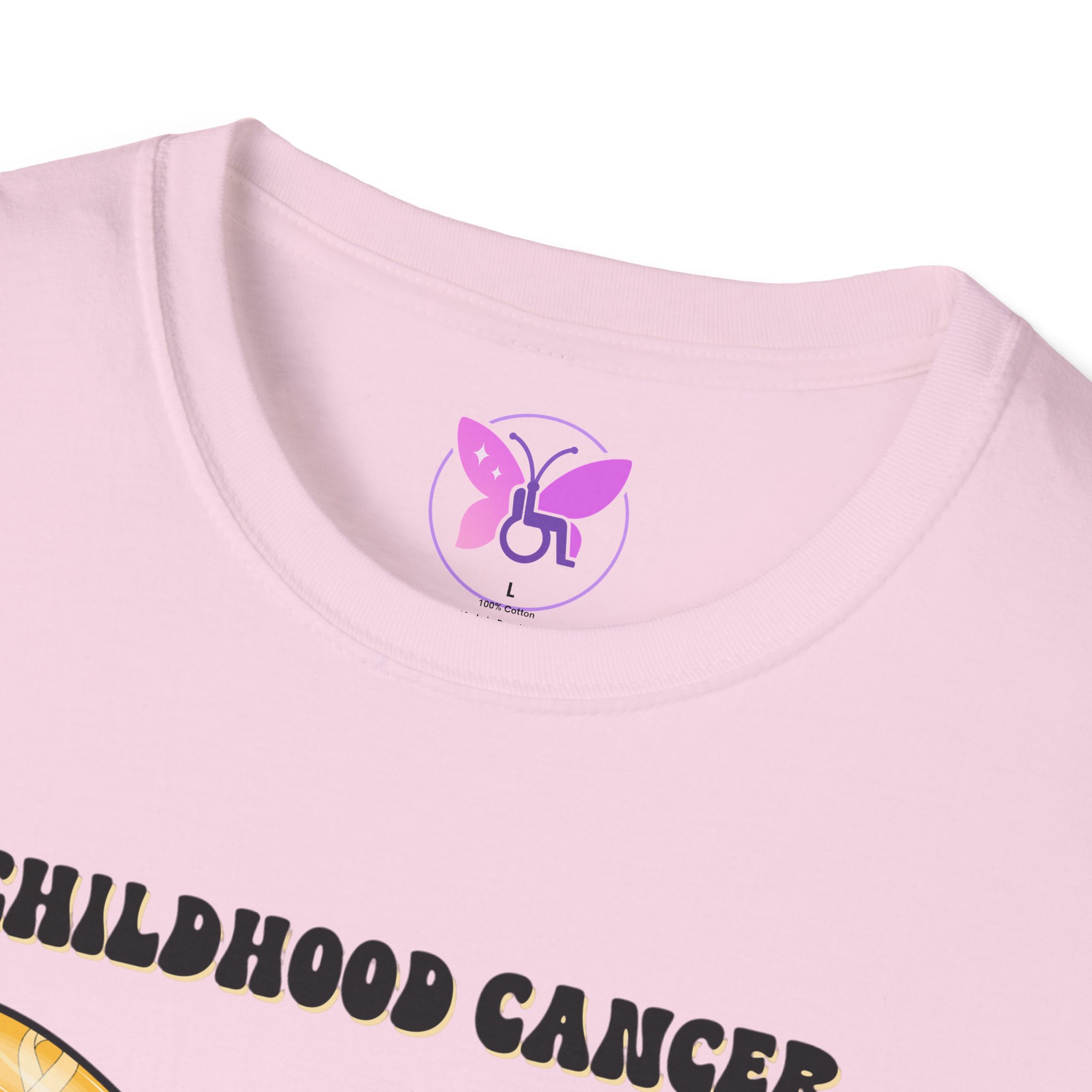 Childhood Cancer Awareness Shirt Gold Ribbon T-Shirt | Awareness Shirt, Pediatric Cancer Support Tee for Kids and Adults Unisex Fundraiser - Image 23