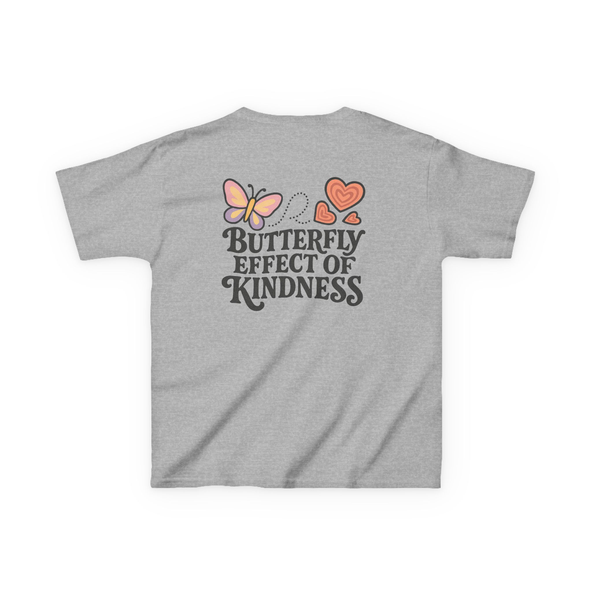 Kids Butterfly Effect of Kindness T-Shirt National Pink Shirt Day - Image 23
