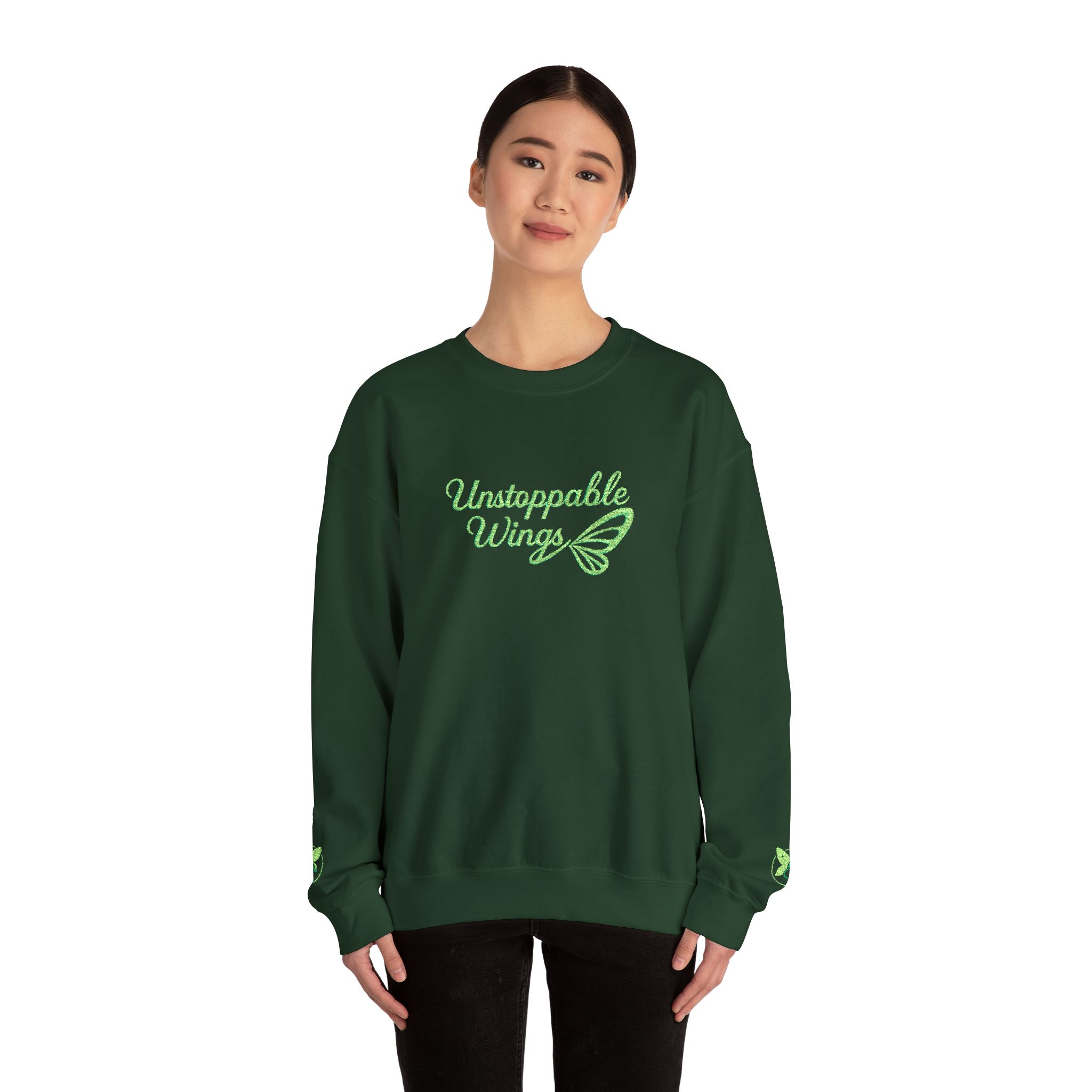 Adult Limited Edition “Unstoppable Wings” Cerebral Palsy Embroidered Adult Sweatshirt - Image 20