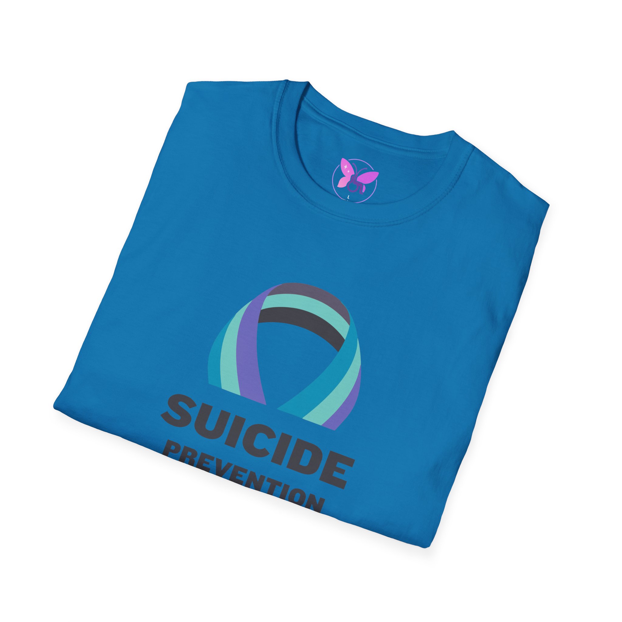 Suicide Prevention Awareness T-Shirt with Teal Purple Ribbon Mental Health Support Tee No Suicide Awareness Gift for Loved Ones - Image 16