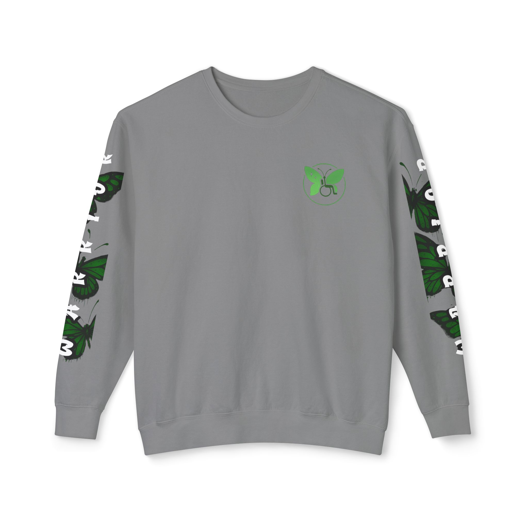 Adult CEREBRAL PALSY WARRIOR Sweatshirt Awareness Apparel by Butterfly Dreams On Wheels - Image 5