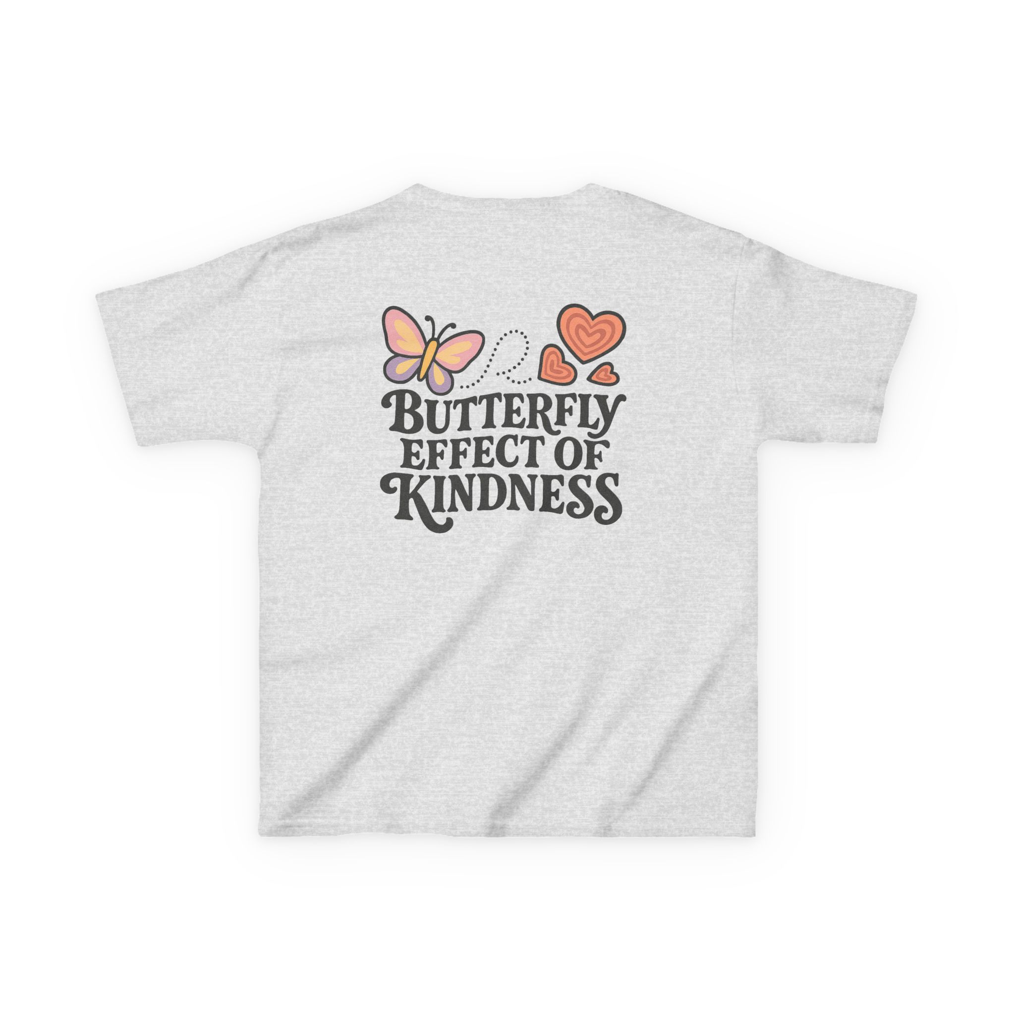Kids Butterfly Effect of Kindness T-Shirt National Pink Shirt Day - Image 16
