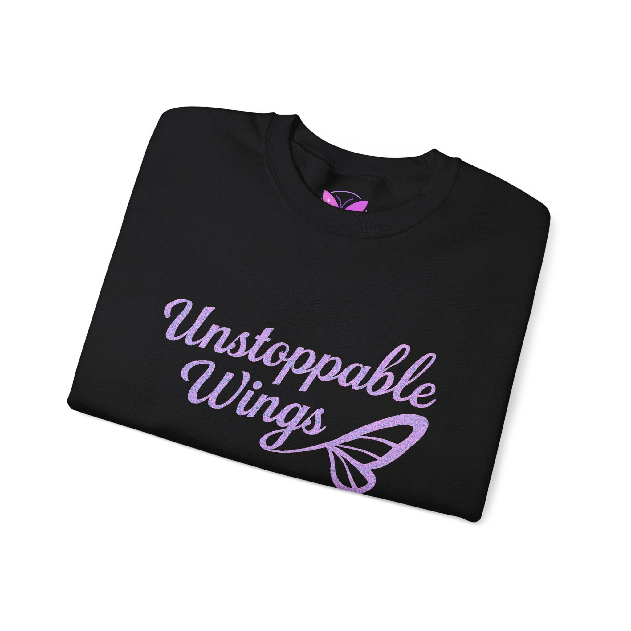 Unstoppable Wings Crewneck Sweatshirt - Cozy Unisex Apparel, Inspirational Gift, Butterfly Love, Everyday Comfort, Motivation Top - Image 15