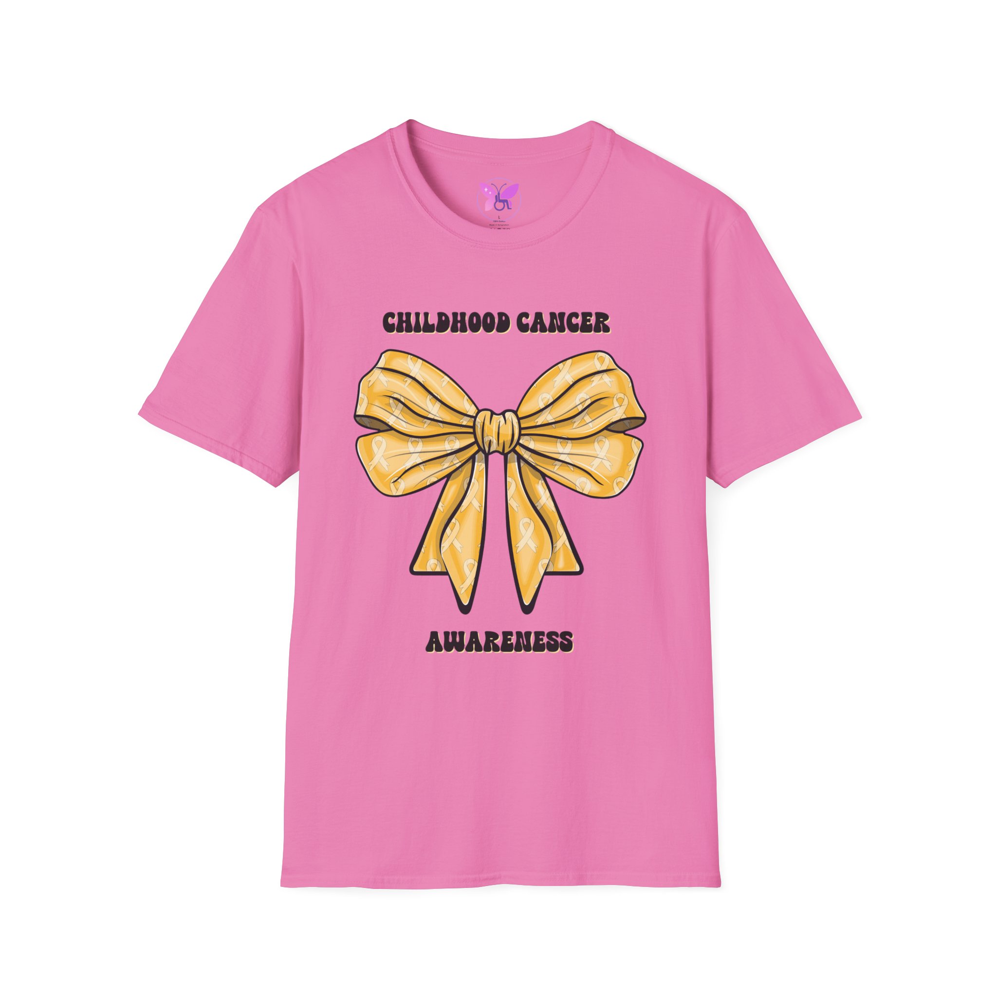 Childhood Cancer Awareness Shirt Gold Ribbon T-Shirt | Awareness Shirt, Pediatric Cancer Support Tee for Kids and Adults Unisex Fundraiser - Image 25