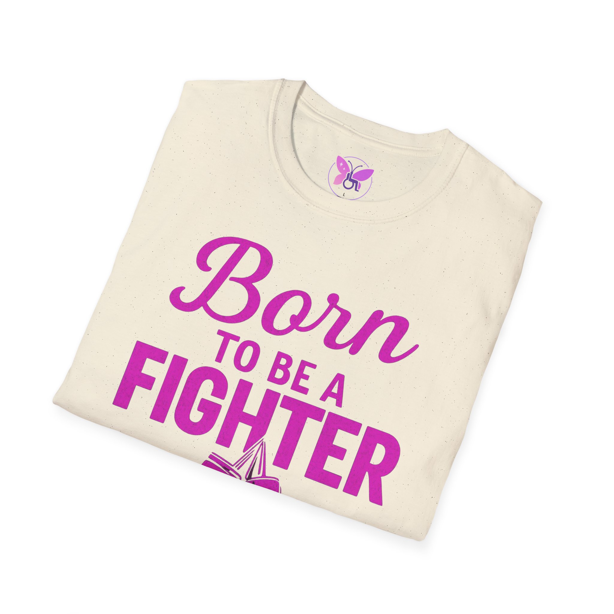 Breast Cancer Awareness Shirt, Cancer Awareness Shirt, Born To Be A Fighter, Breast Cancer Shirt, Pink Ribbon Shirt, Breast Cancer Support - Image 16