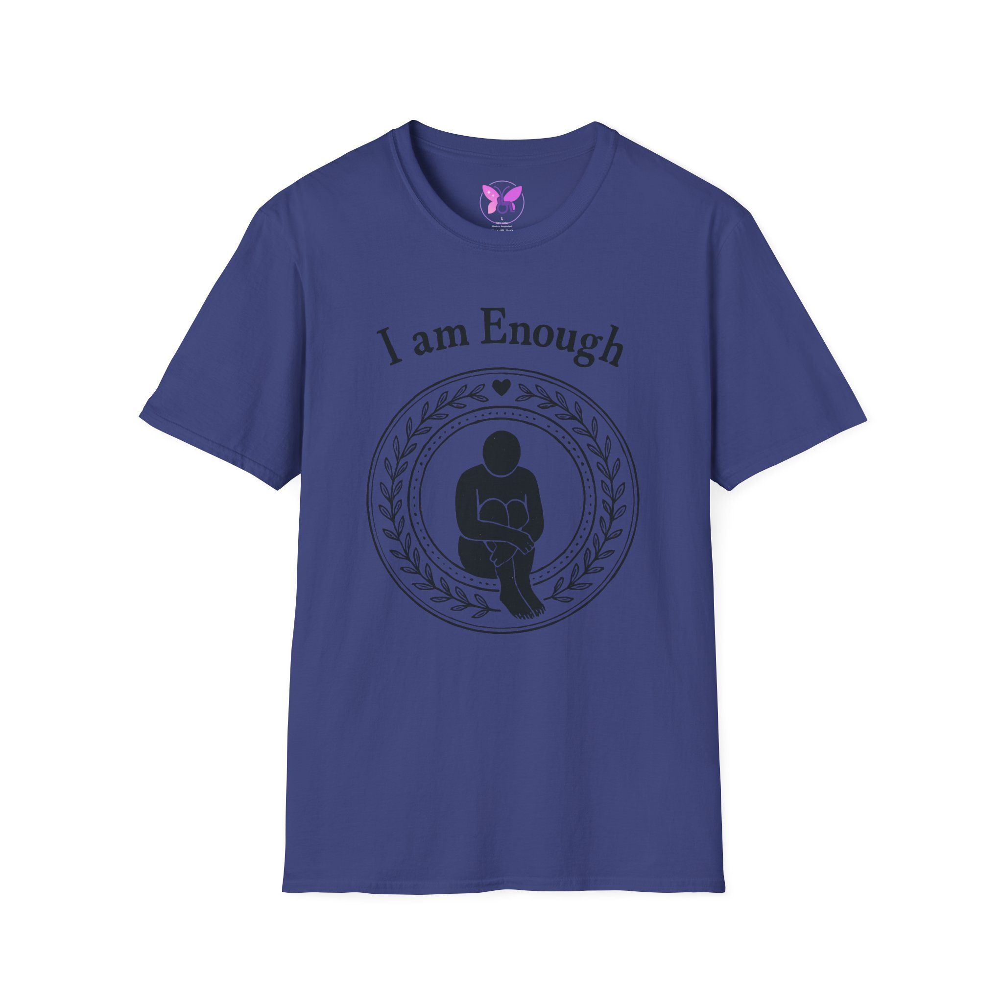 I Am Enough T-Shirt - Mental Health Awareness Shirt, Self Love Tee, Positive Message, Empowerment Apparel, Gift for Women, You Are Enough - Image 41