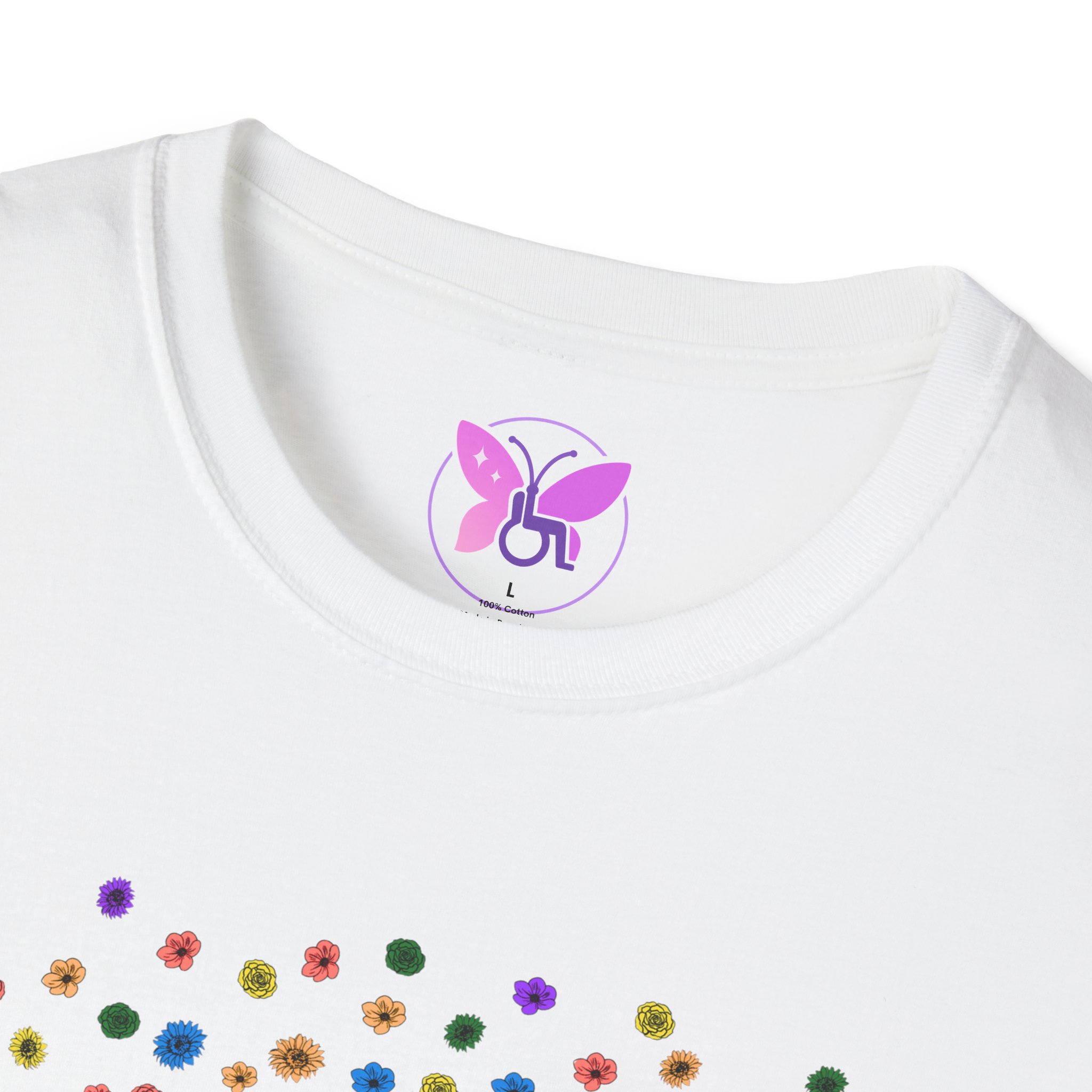 Can't Hide My Pride Skull LGBTQ Shirt -Queer Identity, Gay Pride, Inclusive Empowerment Tee, Self-Love and Acceptance - Image 3