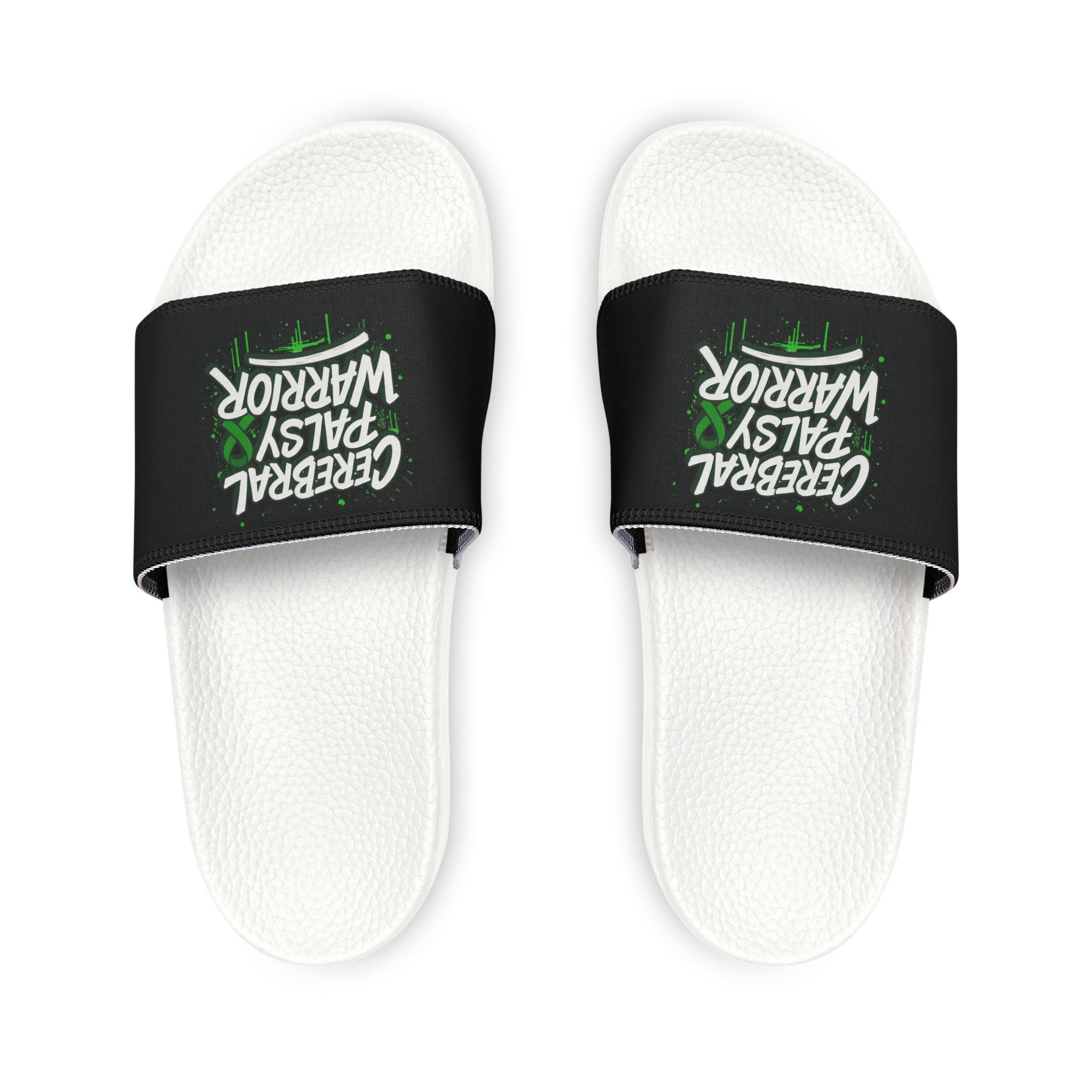 Adult Youth Slides — “Cerebral Palsy Warrior” | Graffiti Awareness Edition - Image 2