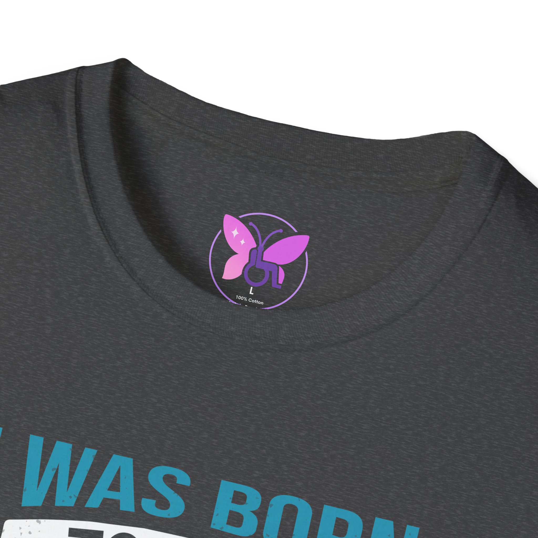 Ribbon Awareness T-Shirt Ovarian Cancer, Sexual Asault Motivational Fighter Unisex Tee| I | Resilience & Motivation Gift for Survivors - Image 7