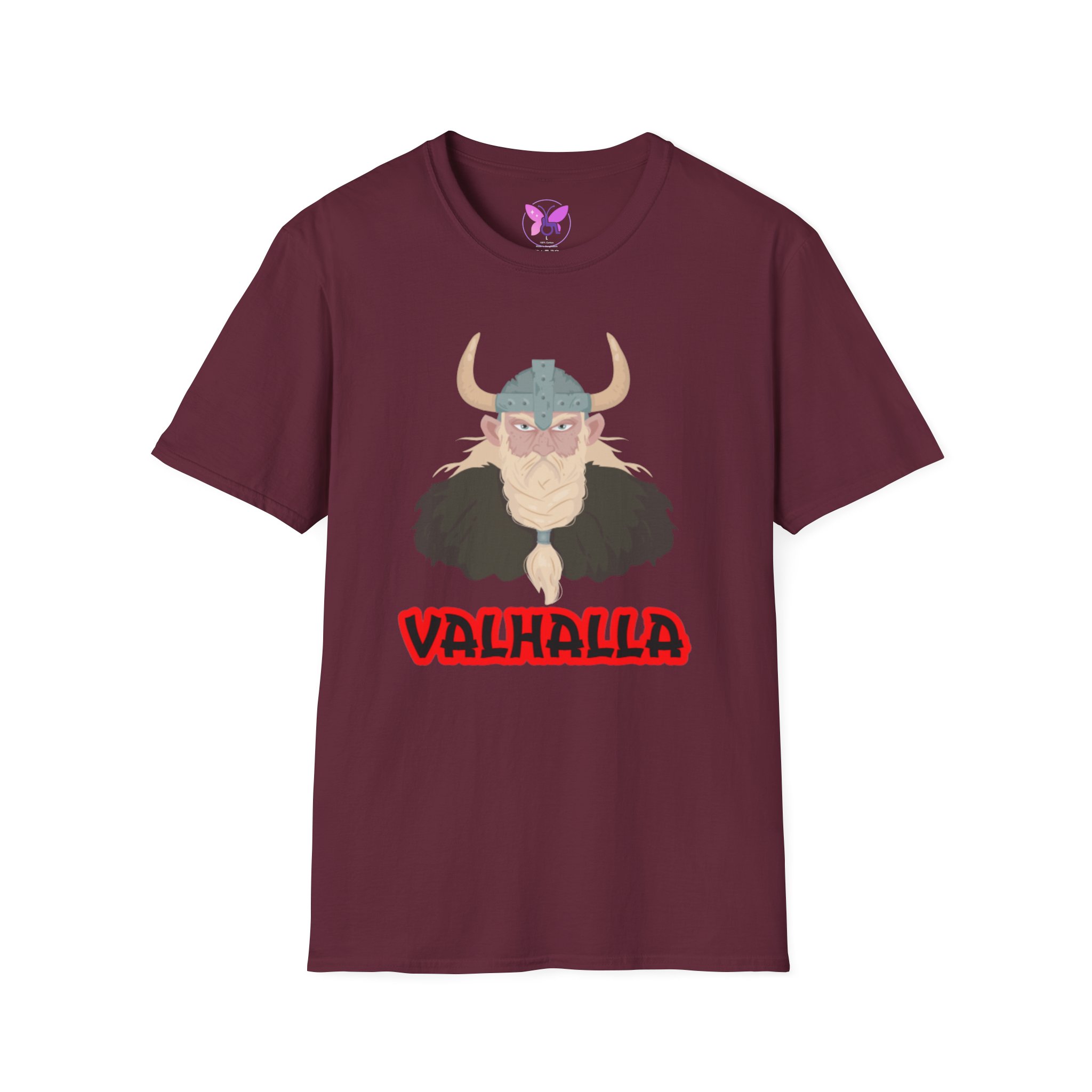 Valhalla Viking Graphic T-Shirt, Gift for Norse Mythology Lovers,Norse Mythology Warrior Spirit Tee | Viking and Scandinavian Aesthetic - Image 13