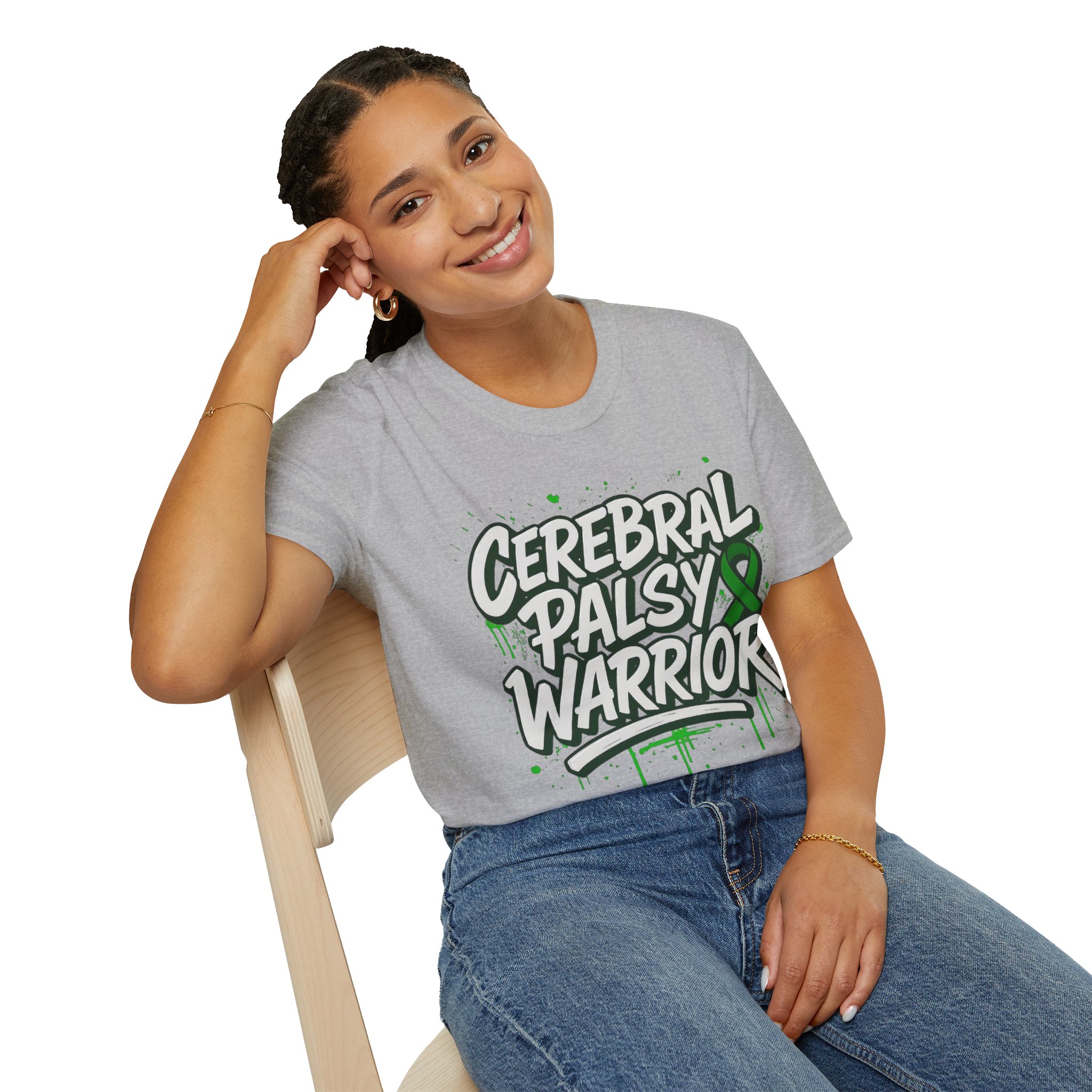 Adult Cerebral Palsy Warrior Tee | Graffiti Awareness Edition - Image 23