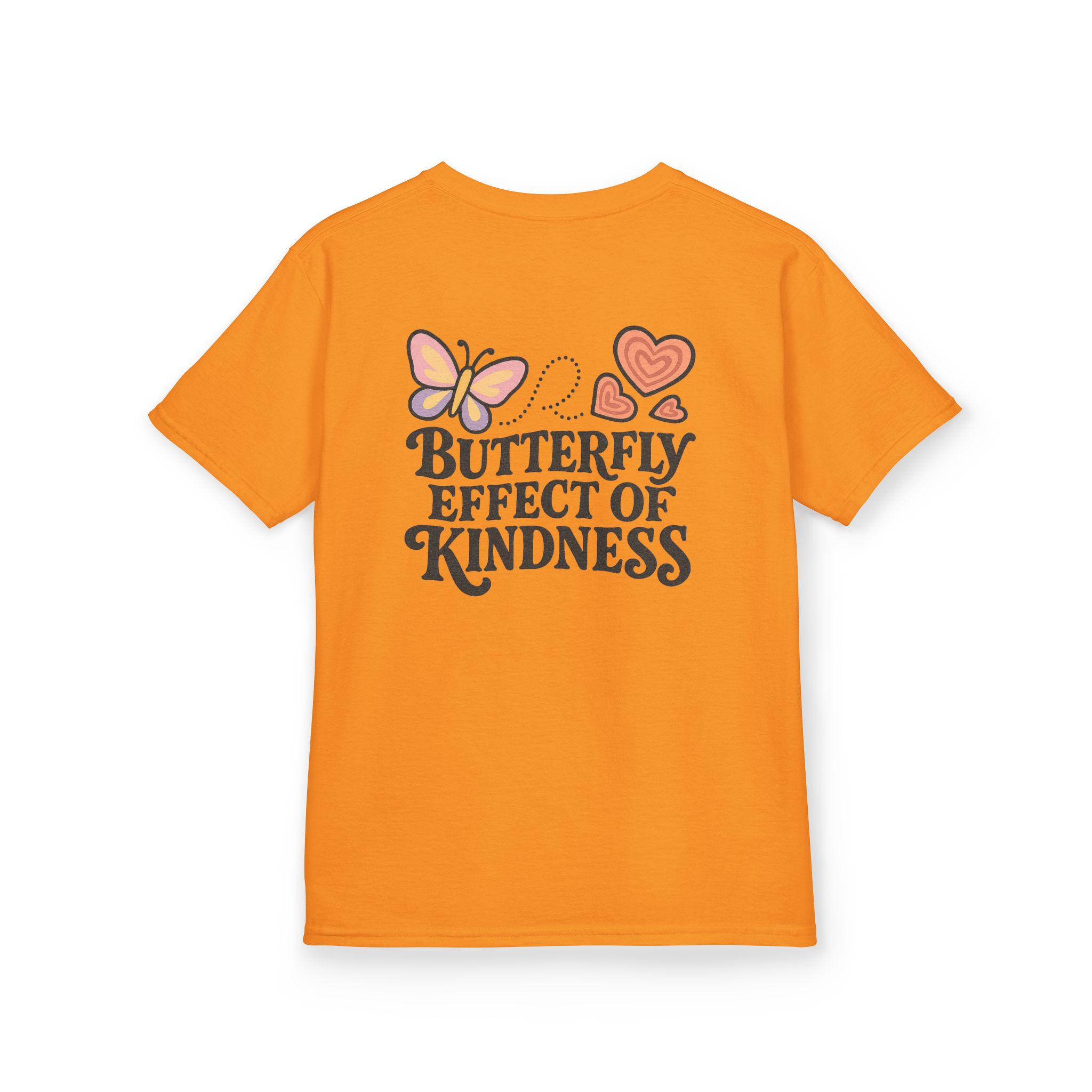 Kids Butterfly Effect of Kindness T-Shirt National Pink Shirt Day - Image 32