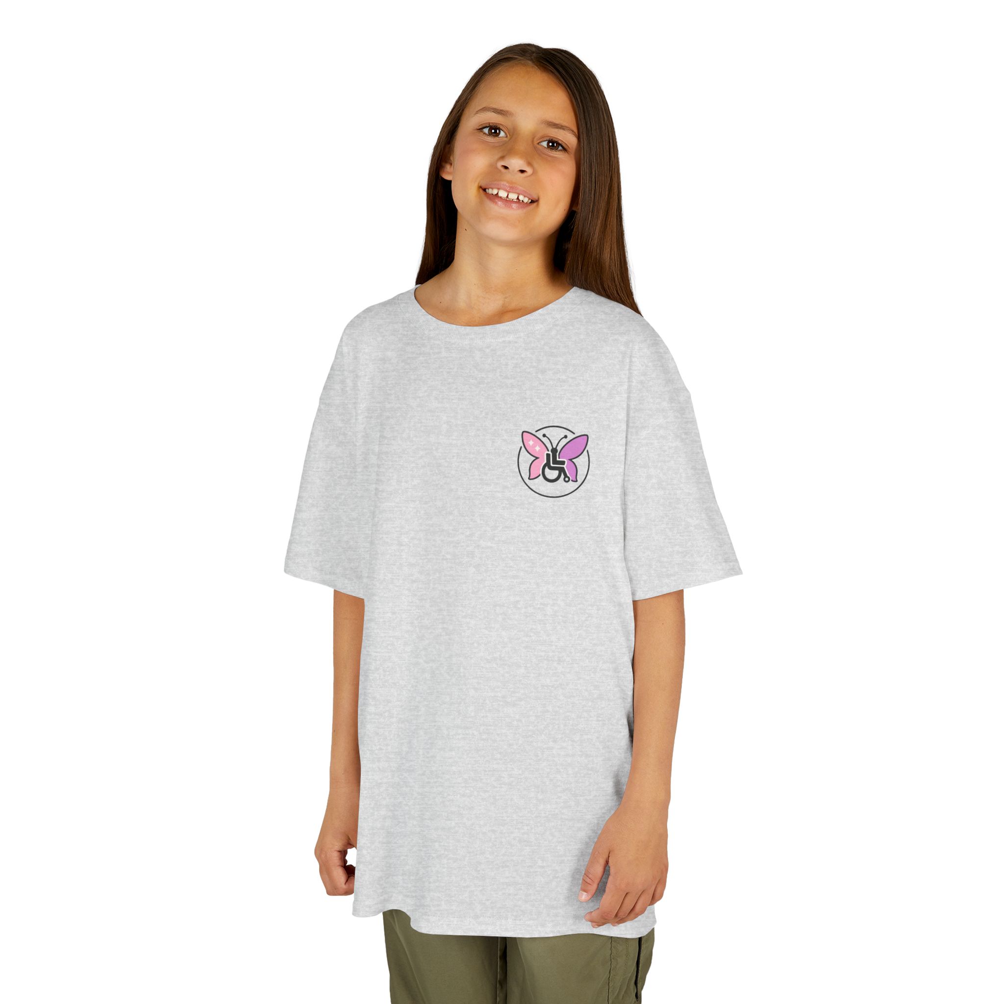 Kids Butterfly Effect of Kindness T-Shirt National Pink Shirt Day - Image 19