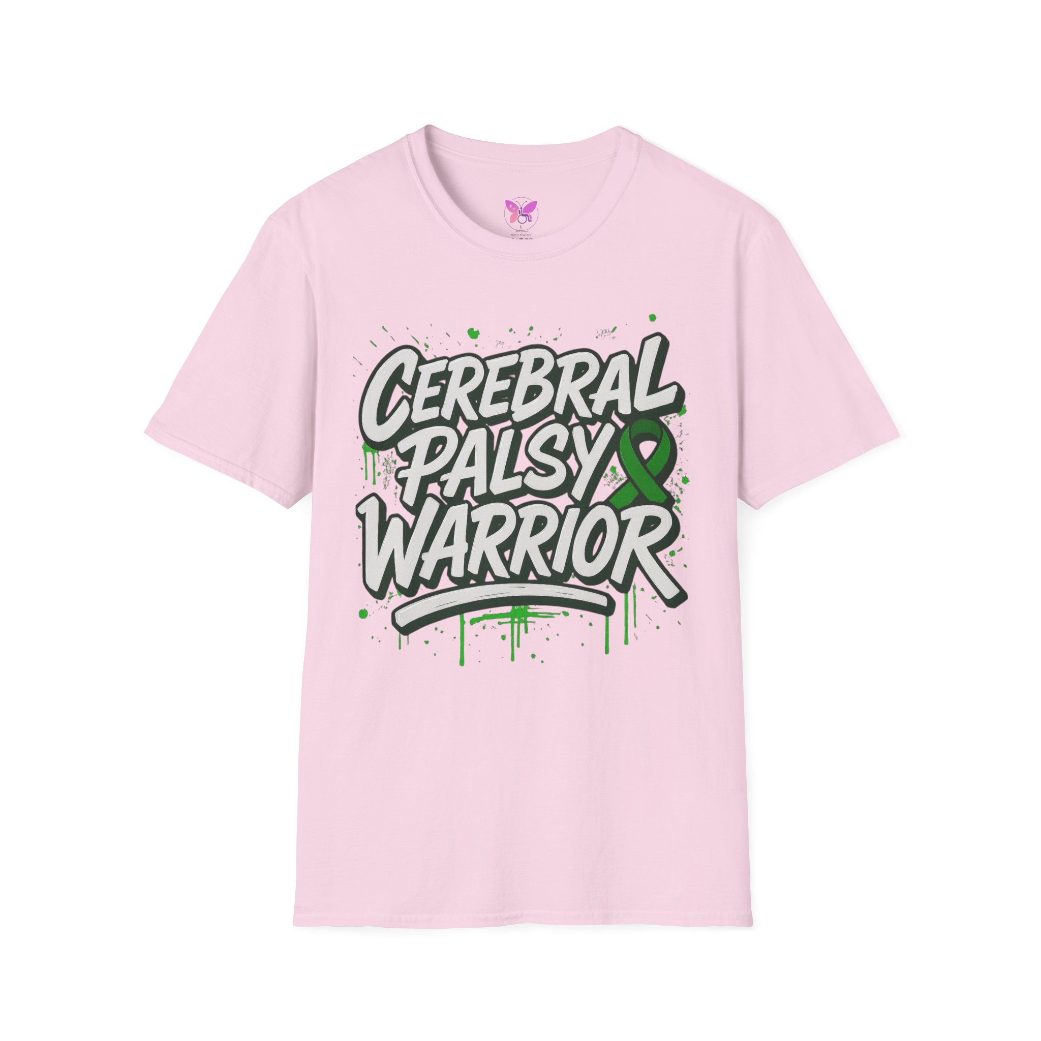 Adult Cerebral Palsy Warrior Tee | Graffiti Awareness Edition - Image 37