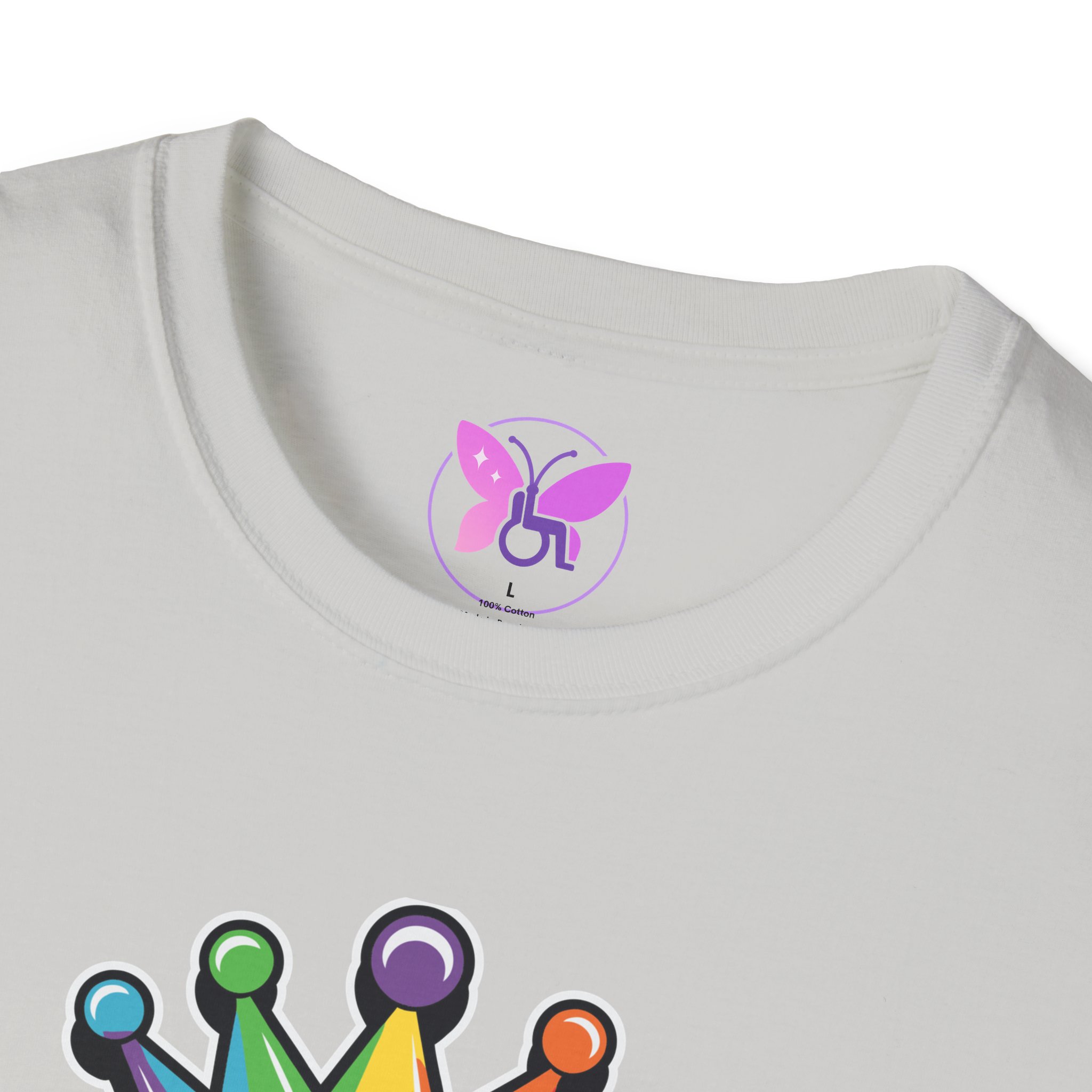 Pride Queen LGBTQ+ Unisex Softstyle T-Shirt, Inspirational Tee, Casual Wear, Gift for Friends, Everyday Comfort, Positive Vibes - Image 15