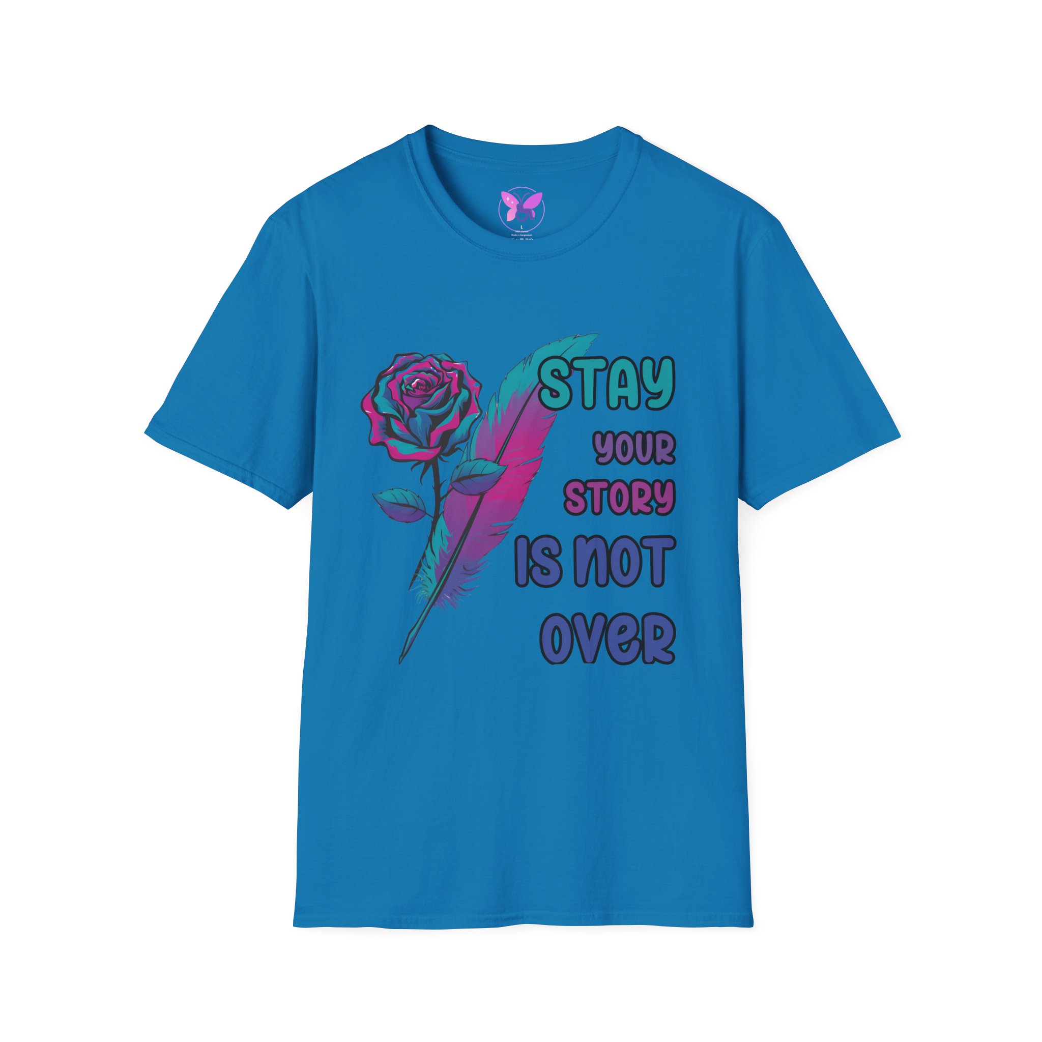 Your Story Is Not Over Suicide Awareness Prevention T-Shirt, Inspirational Tee, Resilience Tee, Survior Gift, Talk About It, Positive Vibes - Image 13